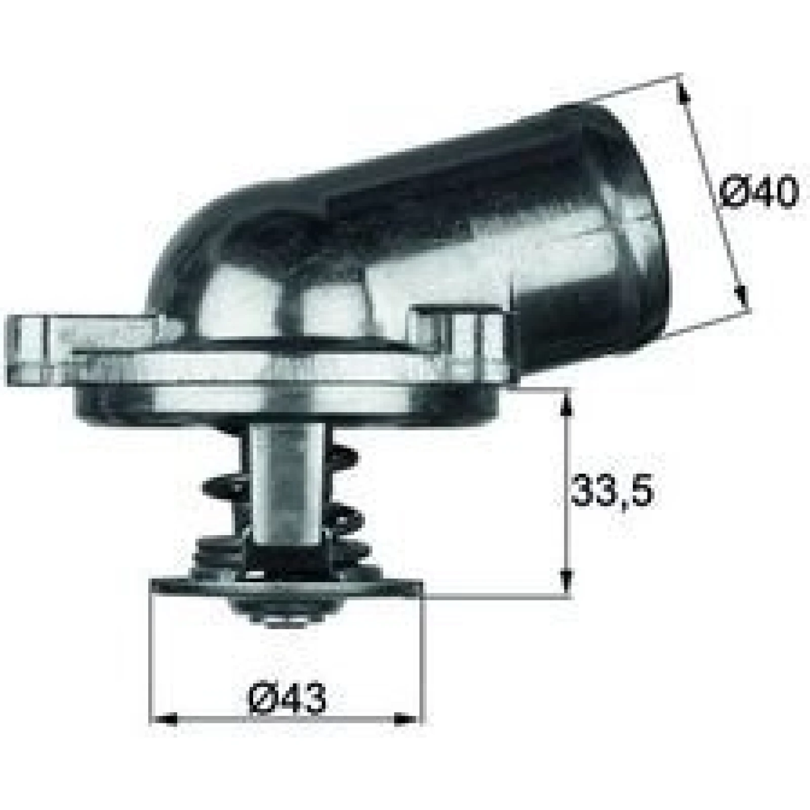 Integralthermostat TI 22 87