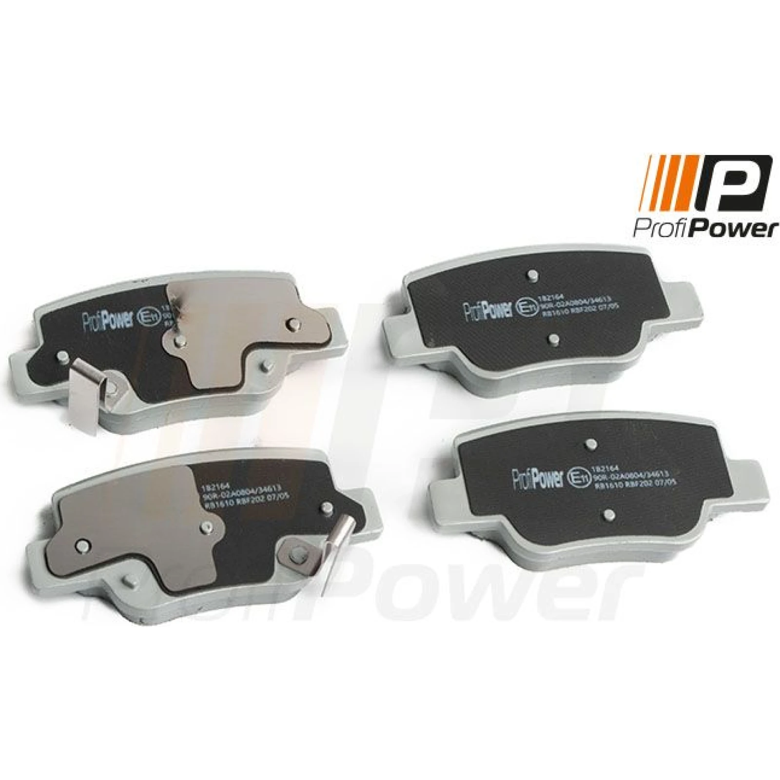 PROFIPOWER Bremsbelagsatz, Scheibenbremse 1B2164
