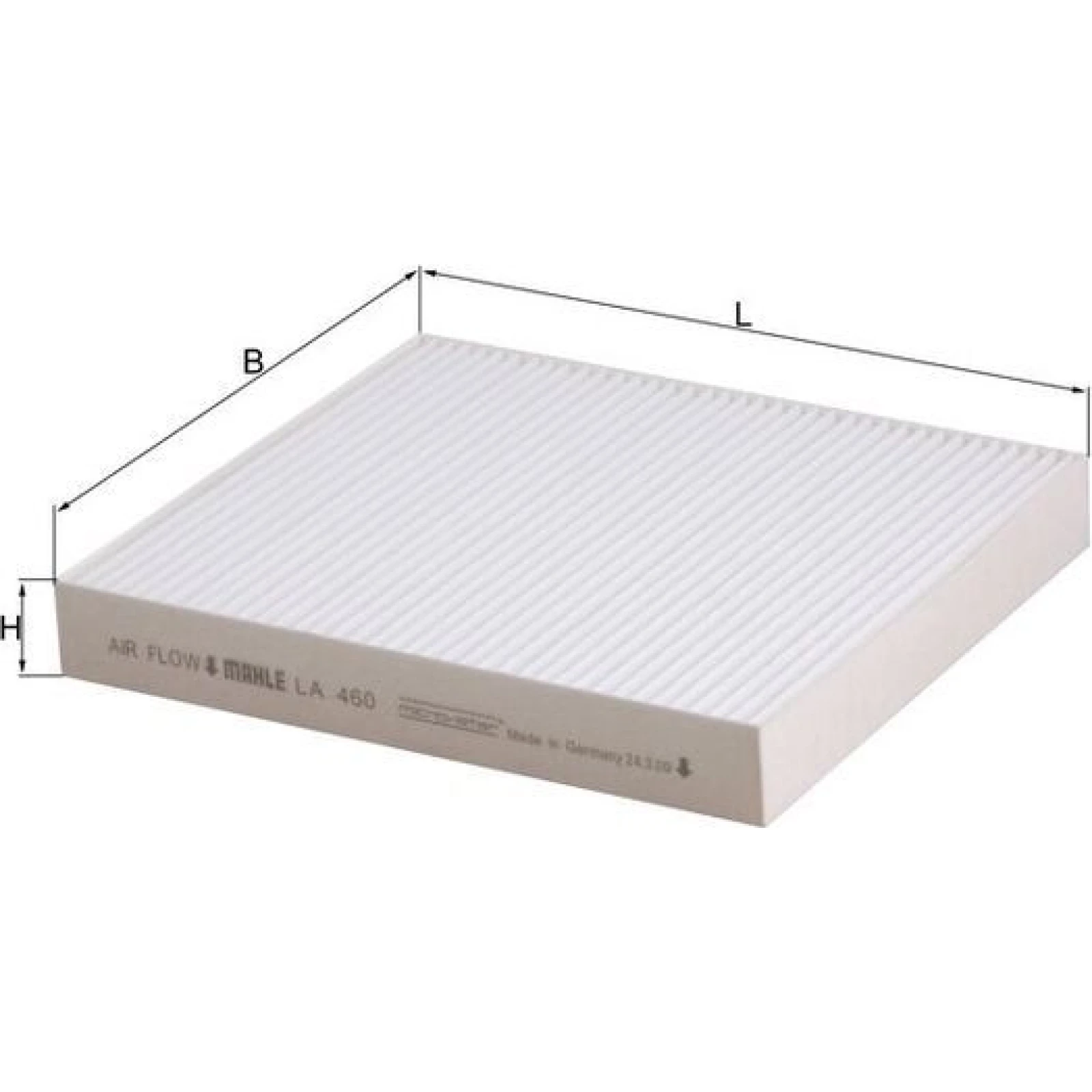 MAHLE Filter, Innenraumluft LA 460