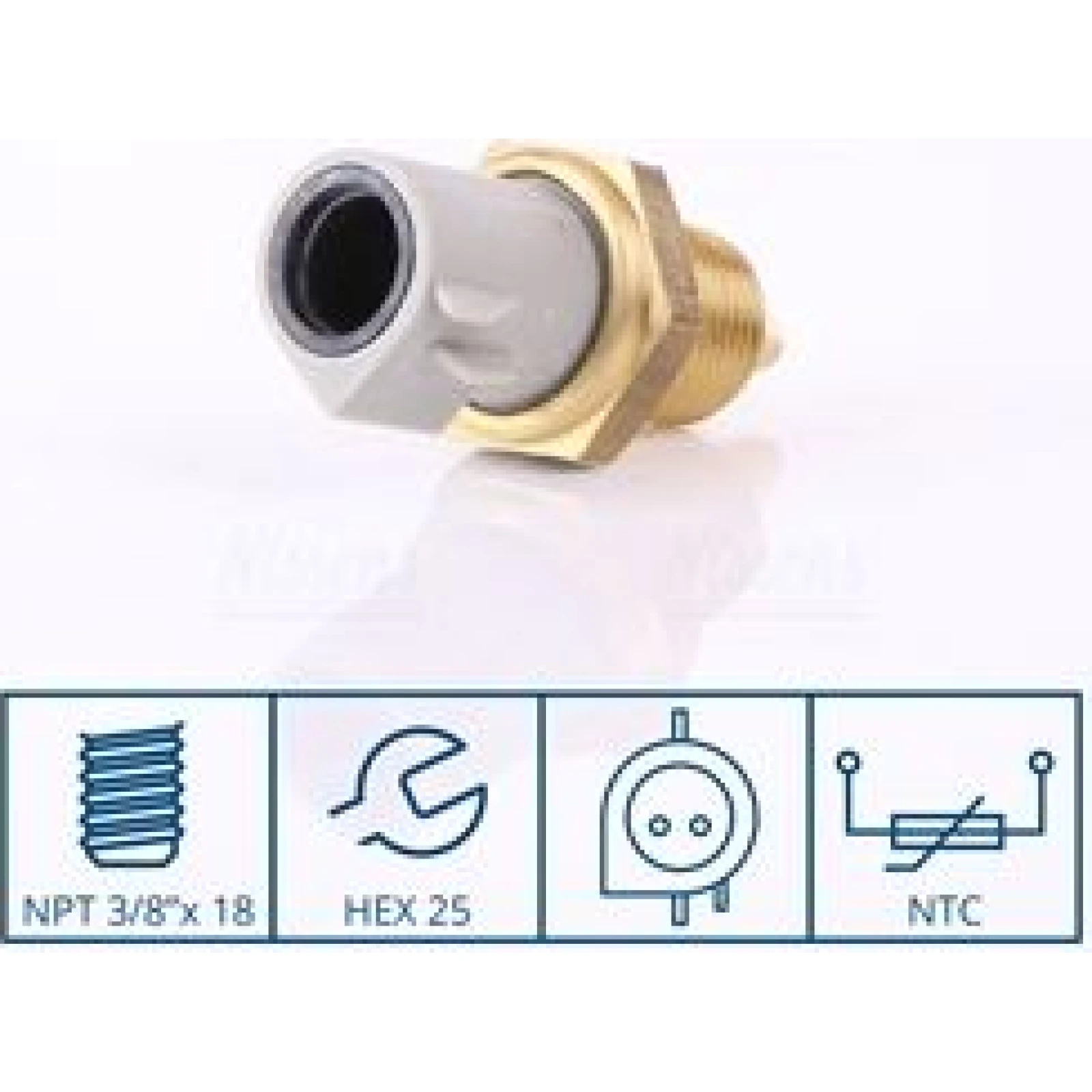 Nissens Kühlmitteltemperatursensor 207012
