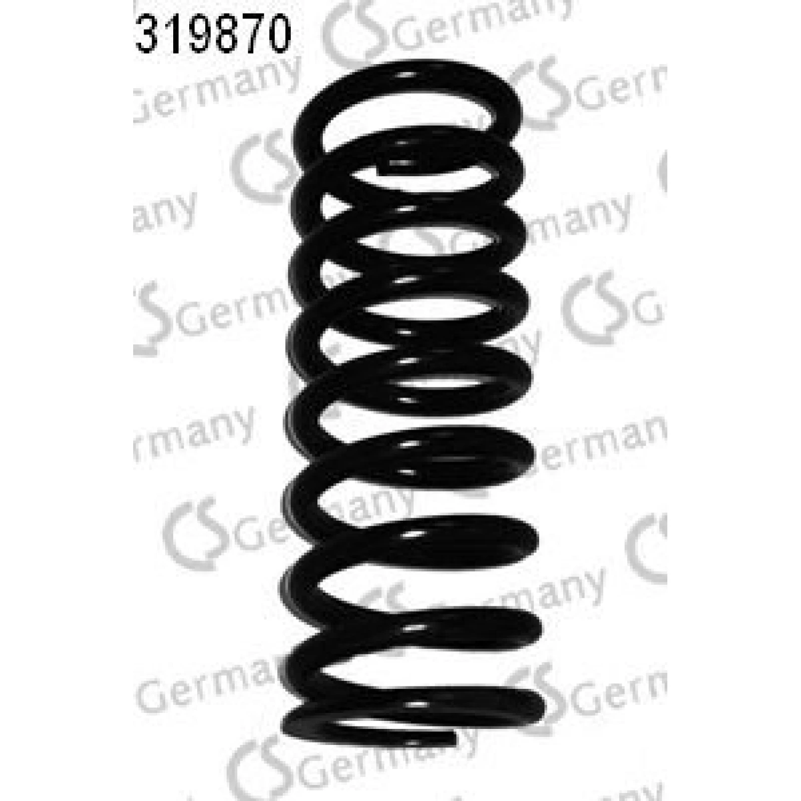 CS Germany Fahrwerksfeder Db T. W126 14.319.870