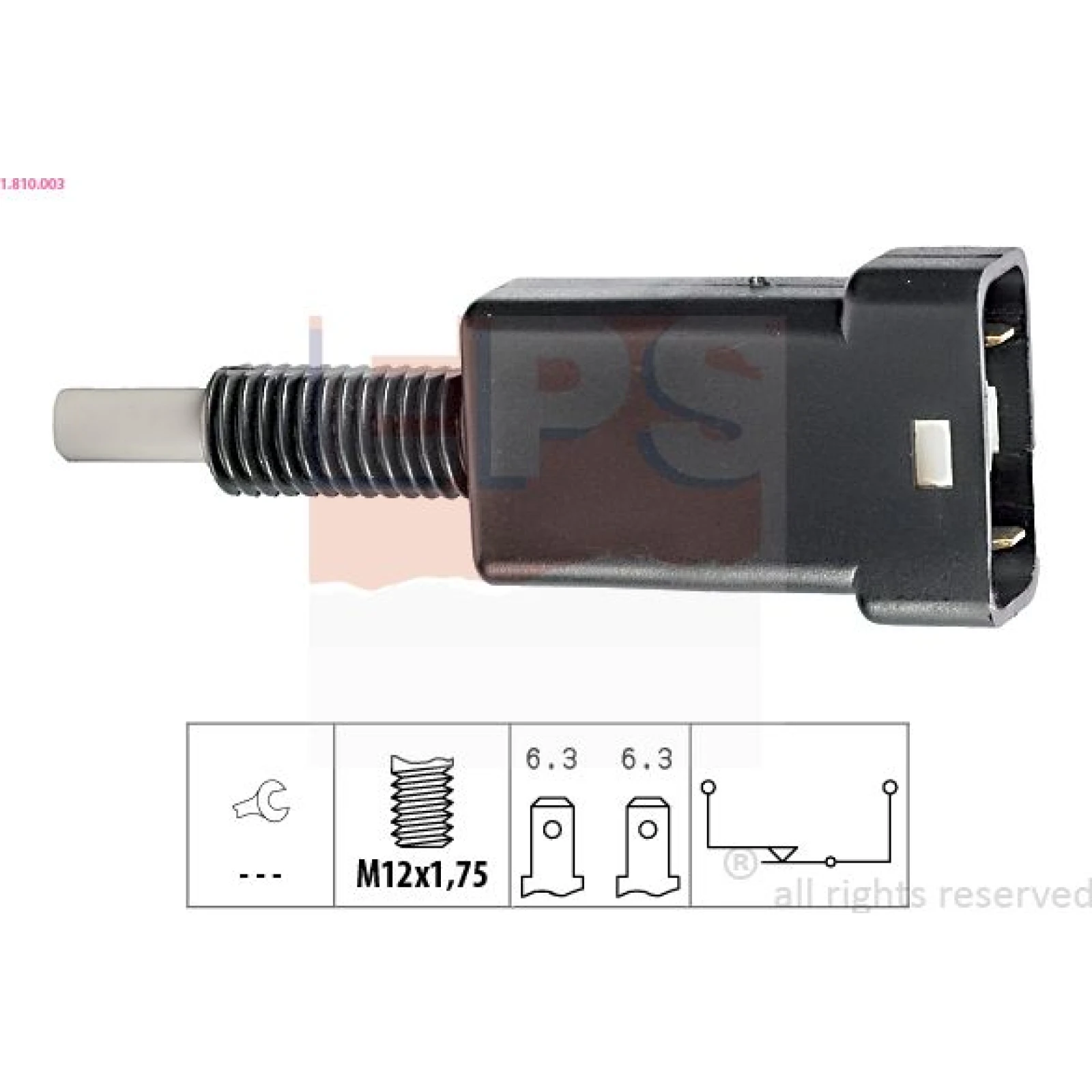 EPS Bremslichtschalter 1.810.003