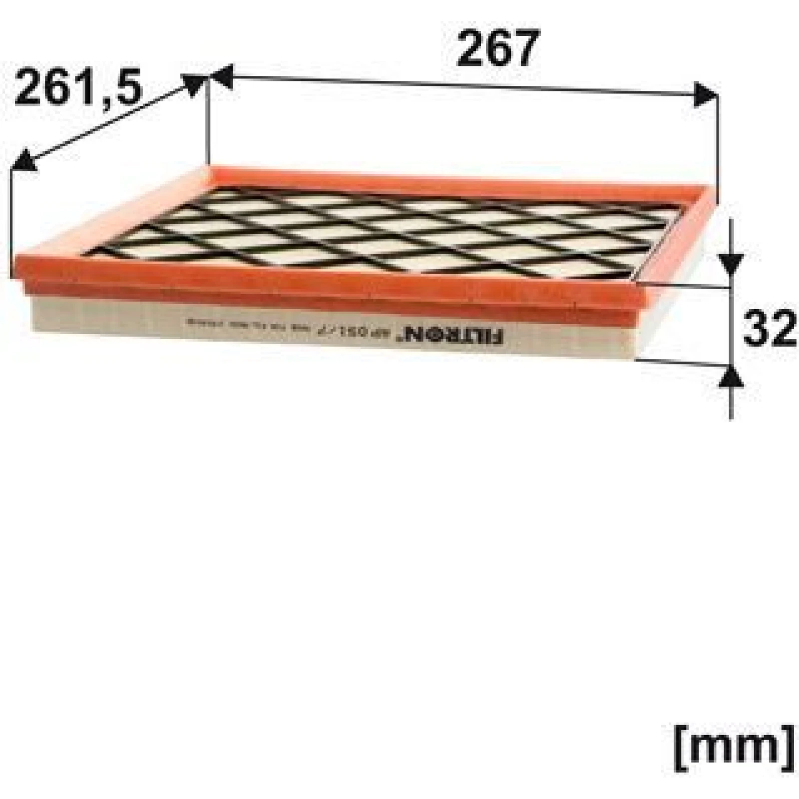 FILTRON Luftfilter AP 051/7