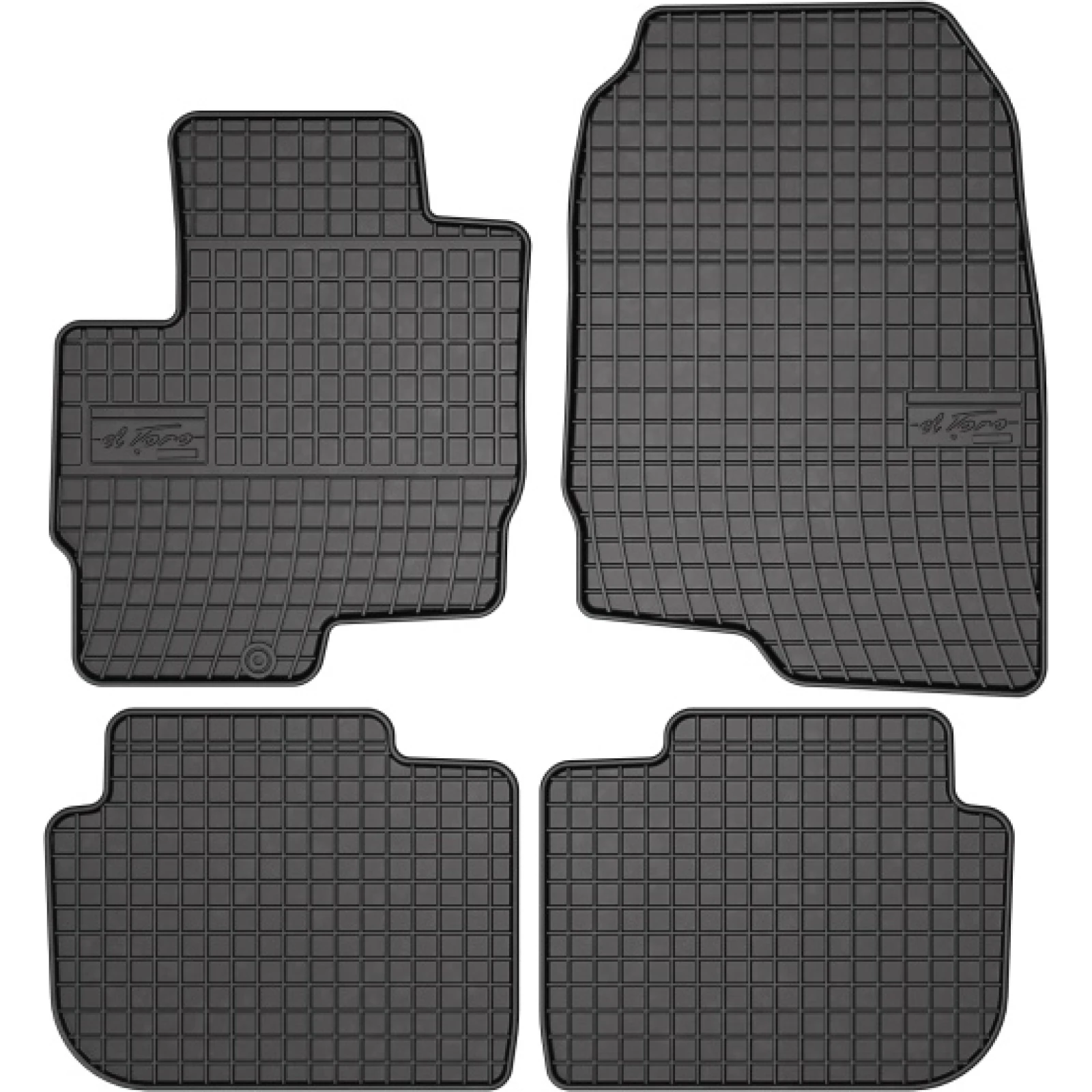 Passgenaue Kofferraummatte Gummimatten Mitsubishi Colt Vi 5D 08 0484