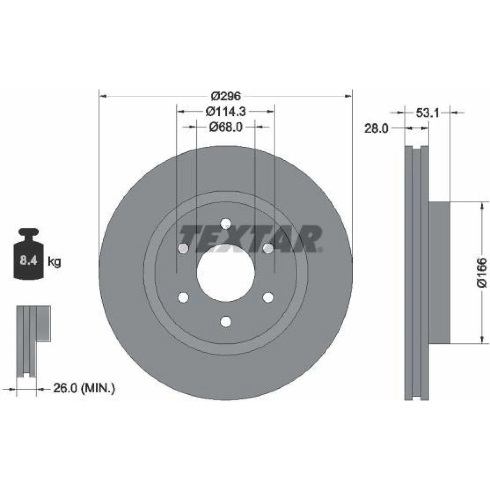 Bremsscheibe 92285803