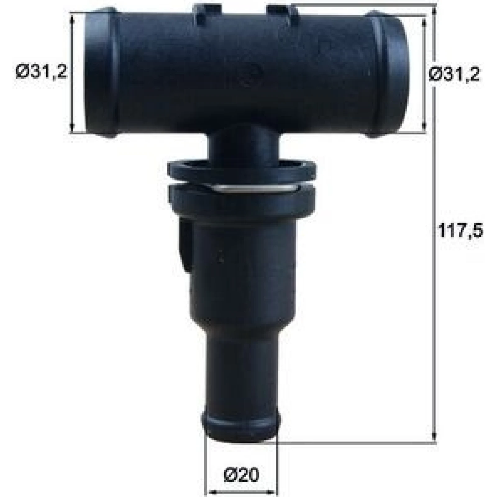 Gehäusethermostat TH 53 75