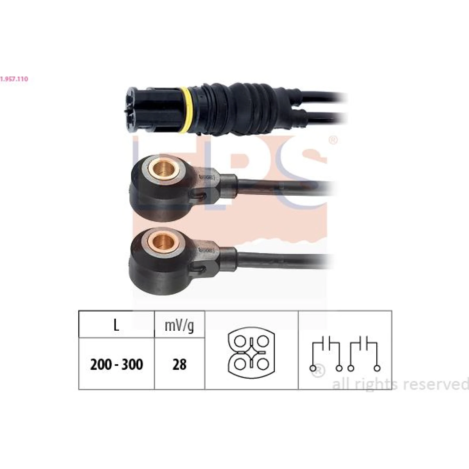 Klopfsensor 1.957.110