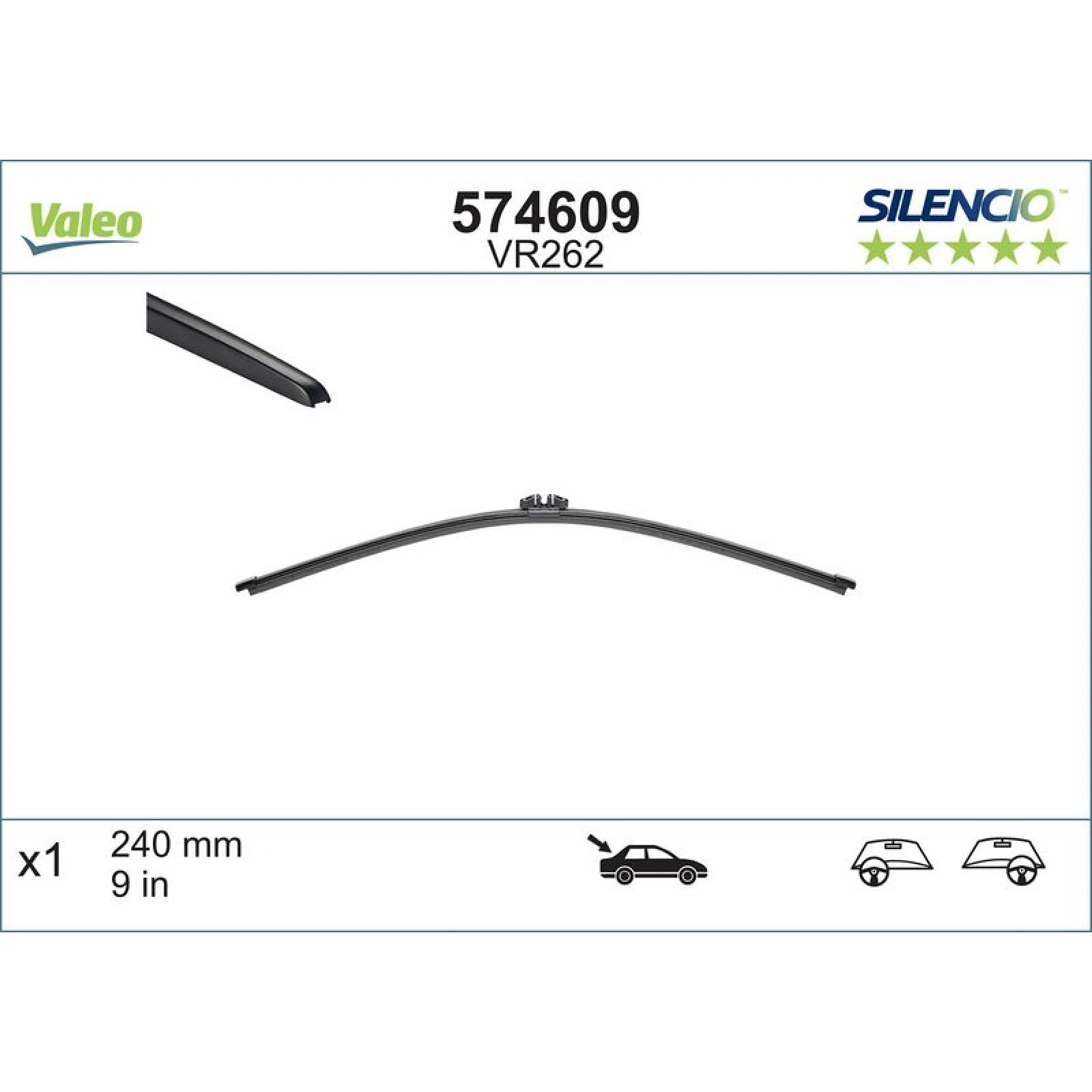VM262 VALEO Silencio X.TRM HECK 574609
