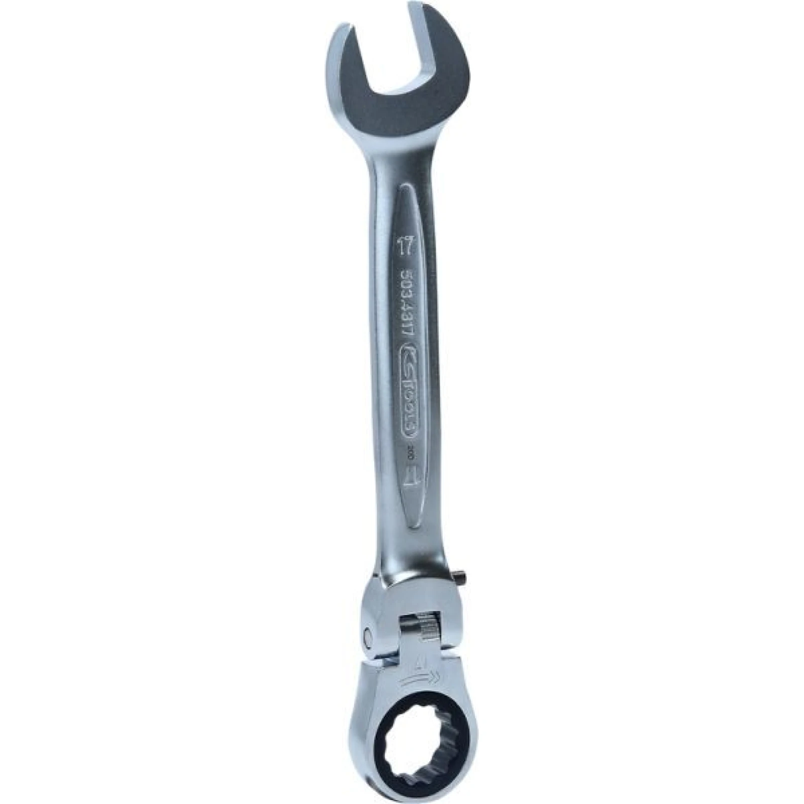 KS TOOLS Gelenkratschenschlüssel mit GEARplus -Öse, fest verstellbar 503.4817