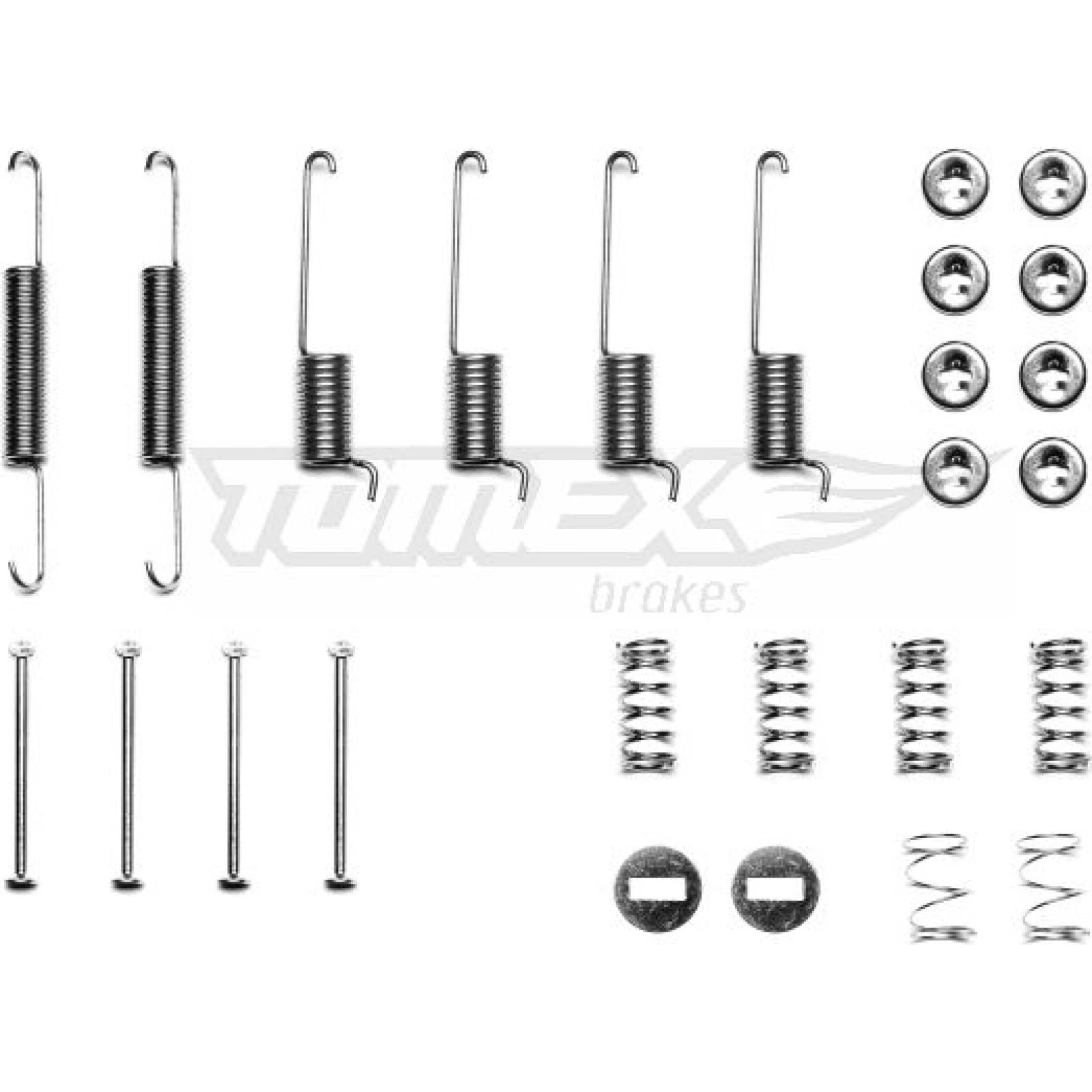 TOMEX brakes Zubehörsatz, Bremsbacken TX 42-07