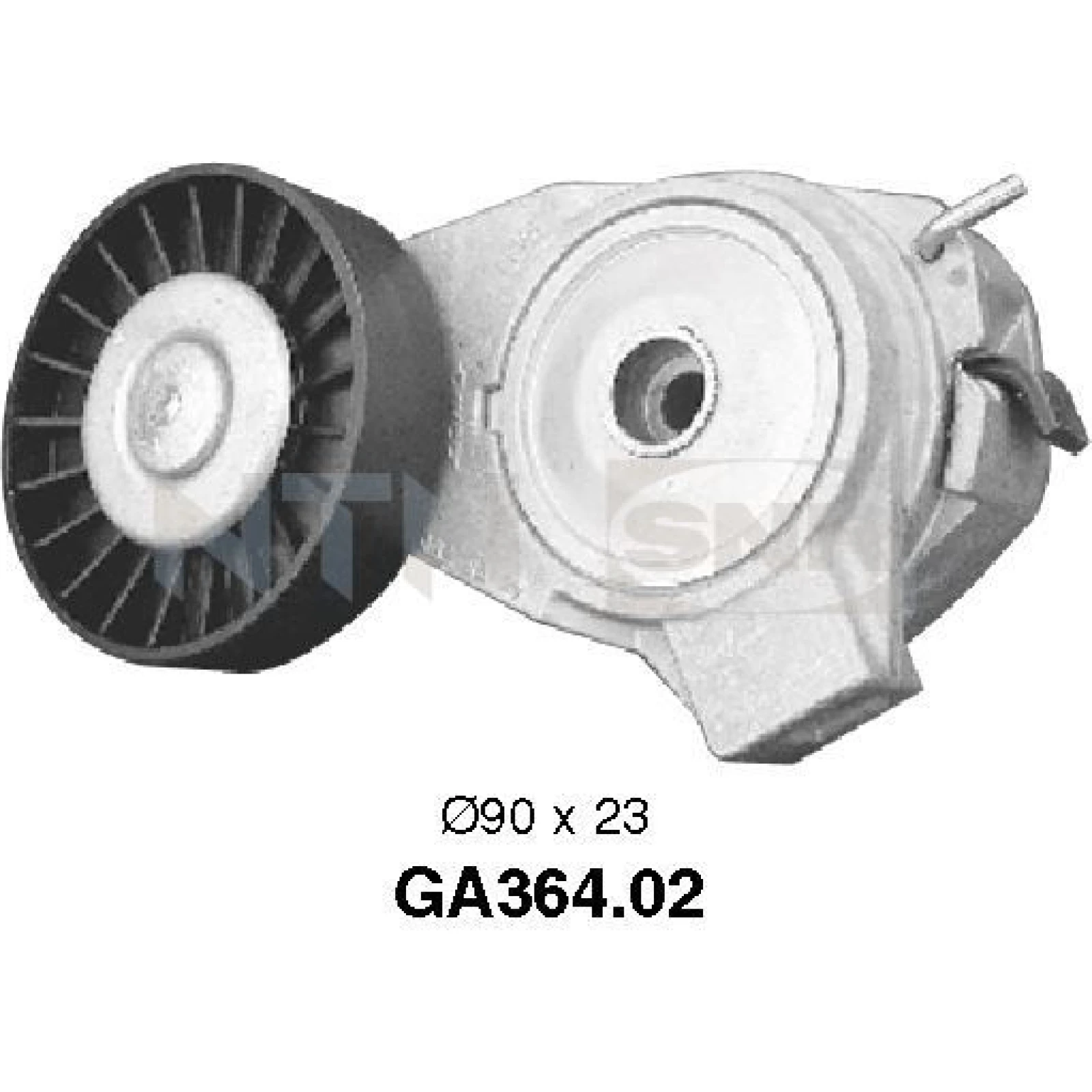 SNR Spannrolle, Keilrippenriemen GA364.02