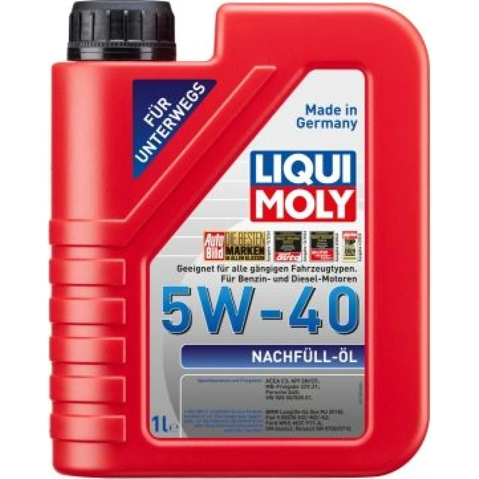 Liqui Moly Nachfüll-Öl 5W-40 1 l 1305