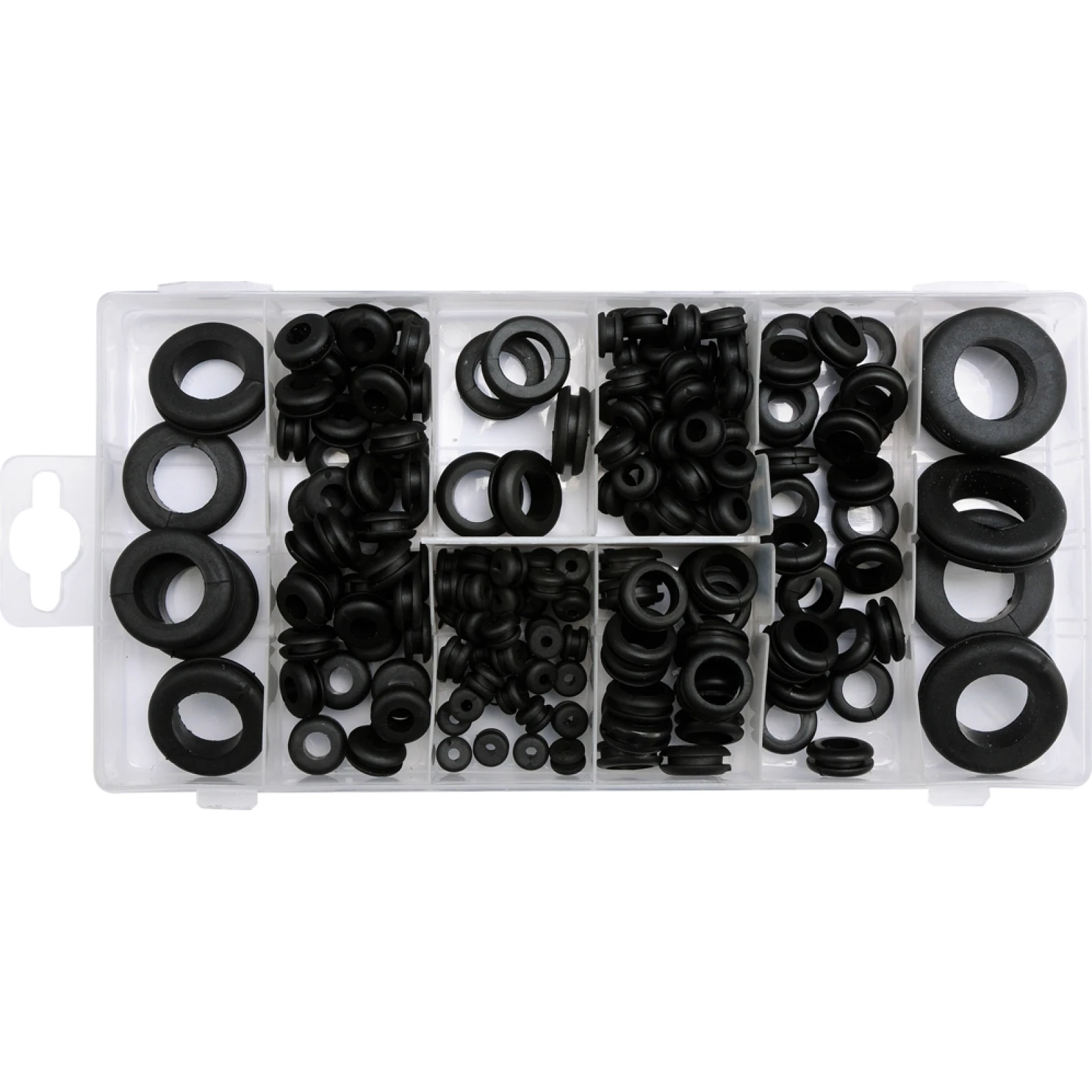 YATO YT-06878 Gummi DurchgangstÖllen Sortiment 180Tlg Mix