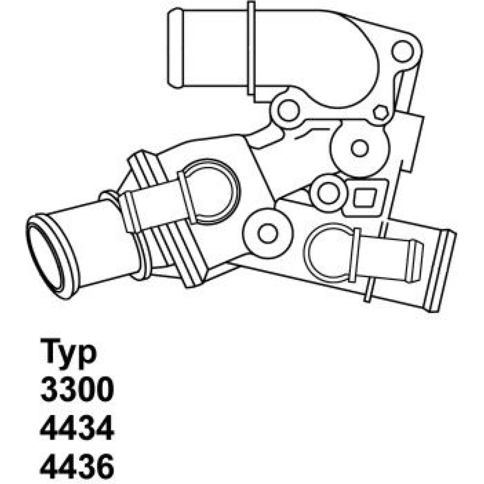 WAHLER Thermostat 3300.80D