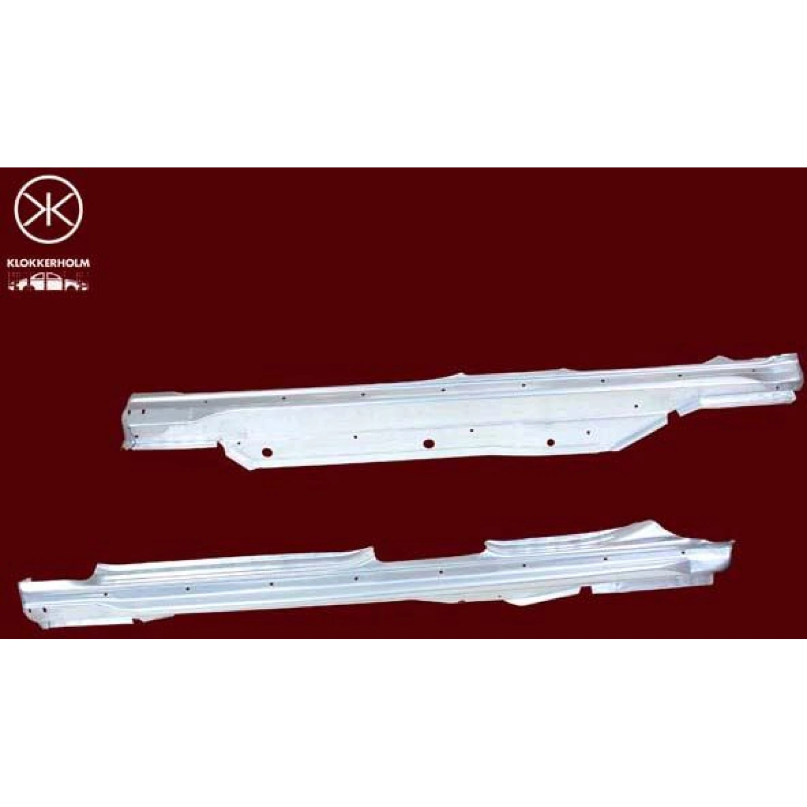 Klokkerholm TÜRSCHWELLER R 4/5-TRG Reparaturblech Einschweißblech 9539012 - passend für VW Passat B5 / 3B2 / 3B3 / 3B5 / 3B6, Baujahr 1996-2005,