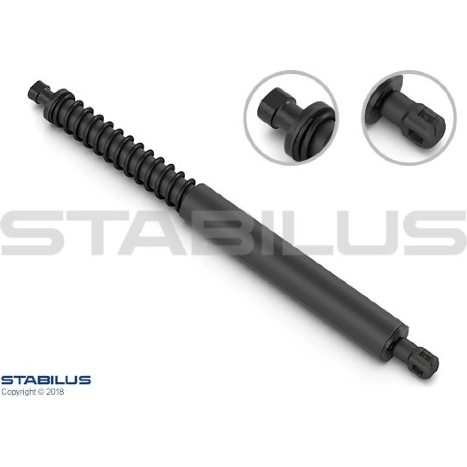 Gasfeder, Hinten L 392.5 790N 30847