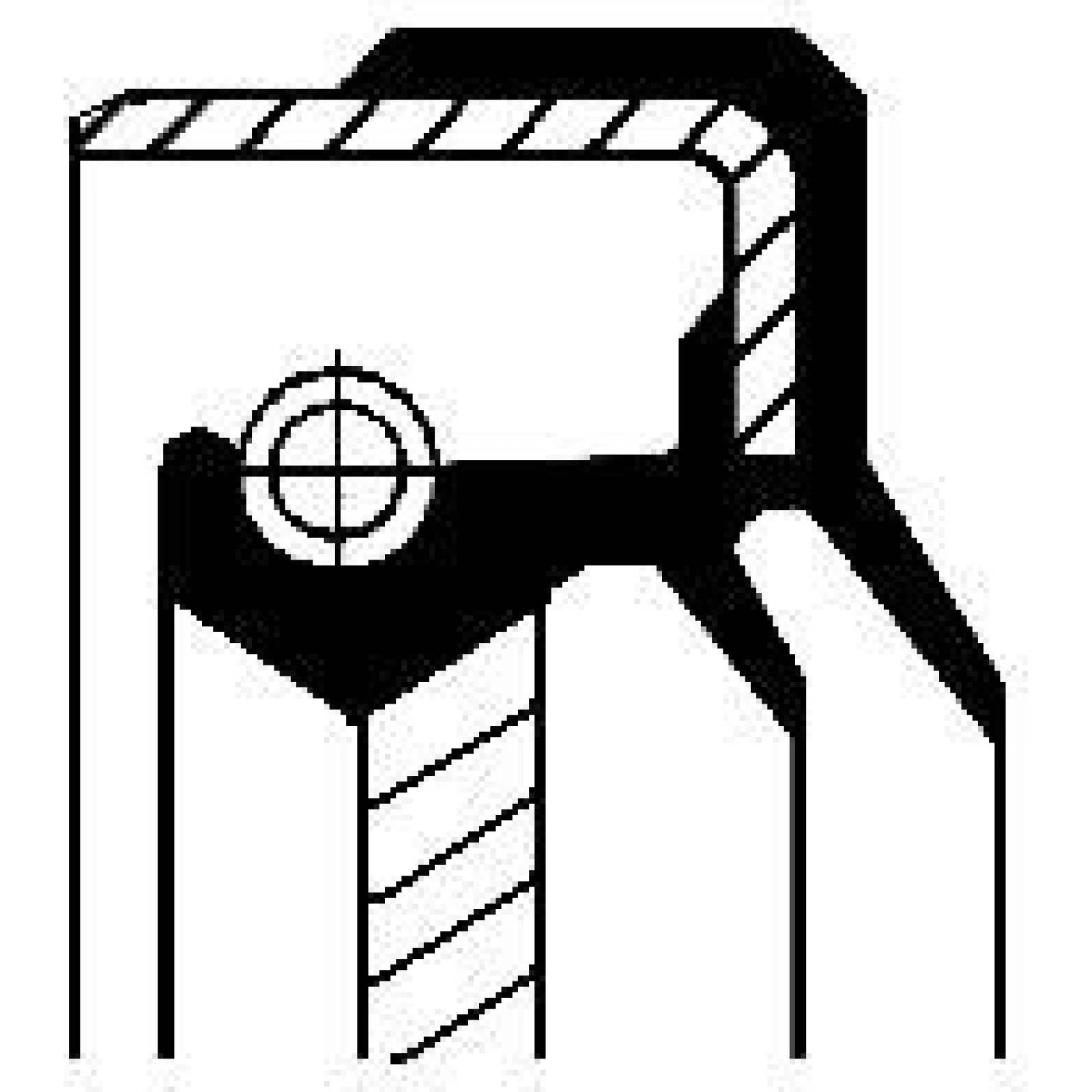 Wellendichtring, Differential 01035950B