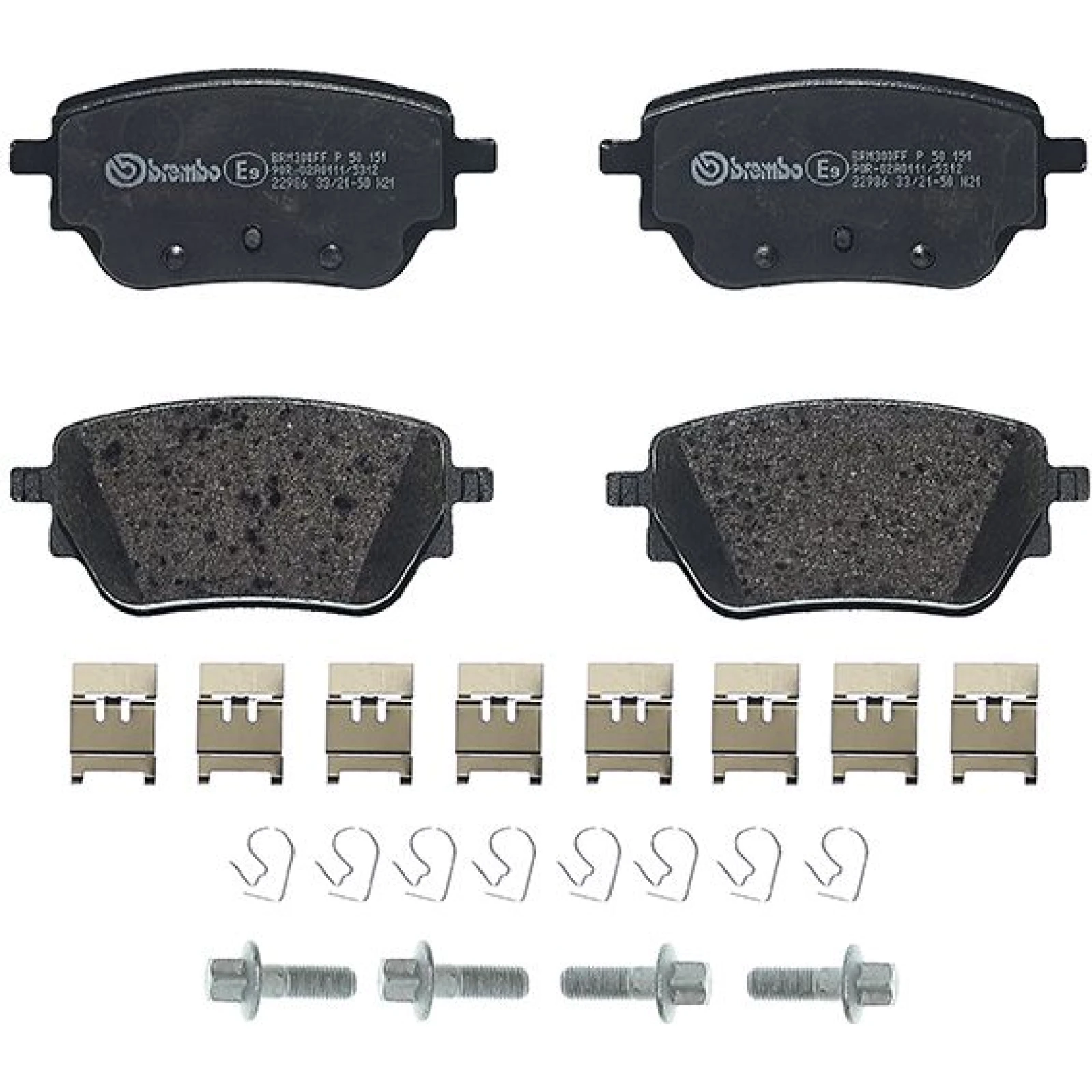 BREMBO Bremsklötze HA P 50 151