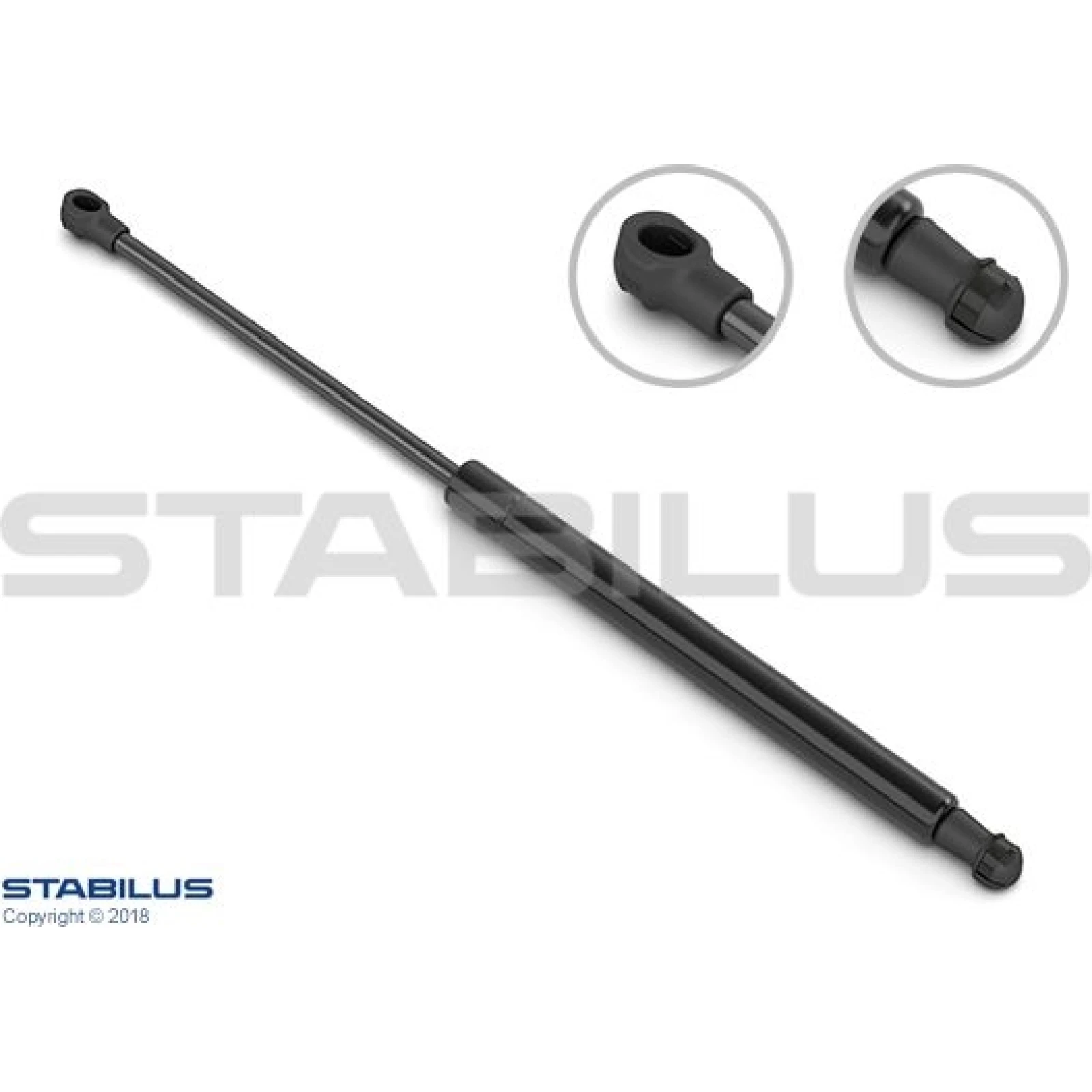 Gasfeder, Hinten L 410.5 540N 11508