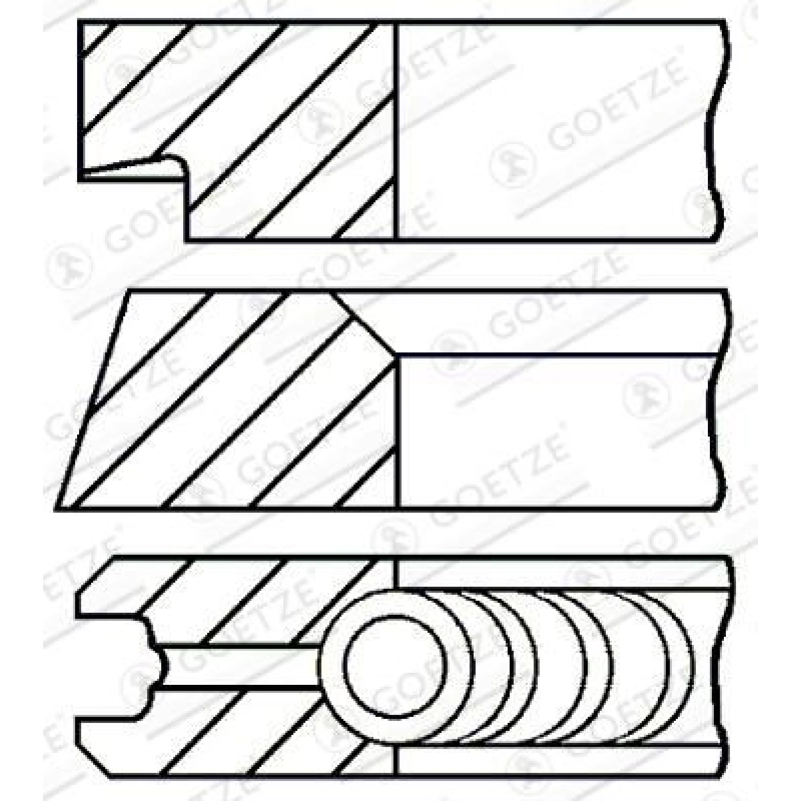 Drehringe Alfa 156 1.6 97 08-145400-00