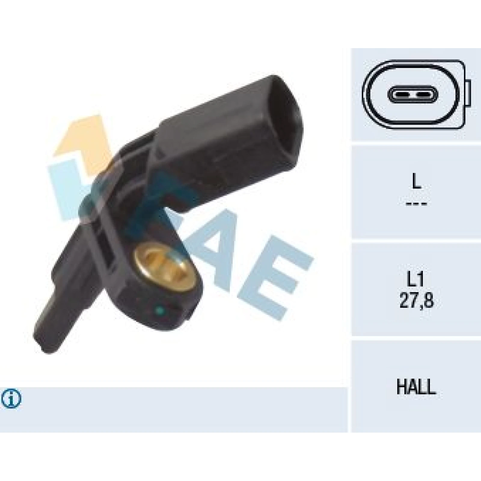 FAE Sensor, Raddrehzahl 78012