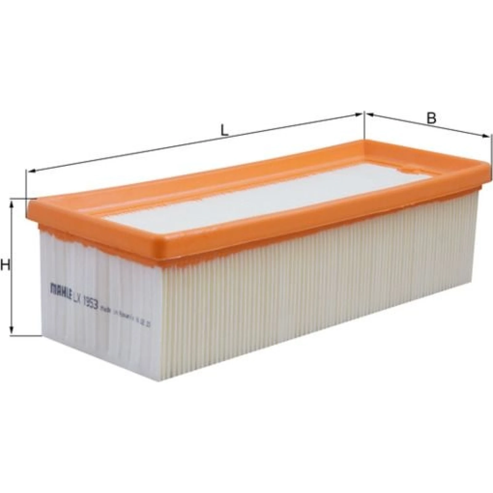 MAHLE Luftfilter LX 1953