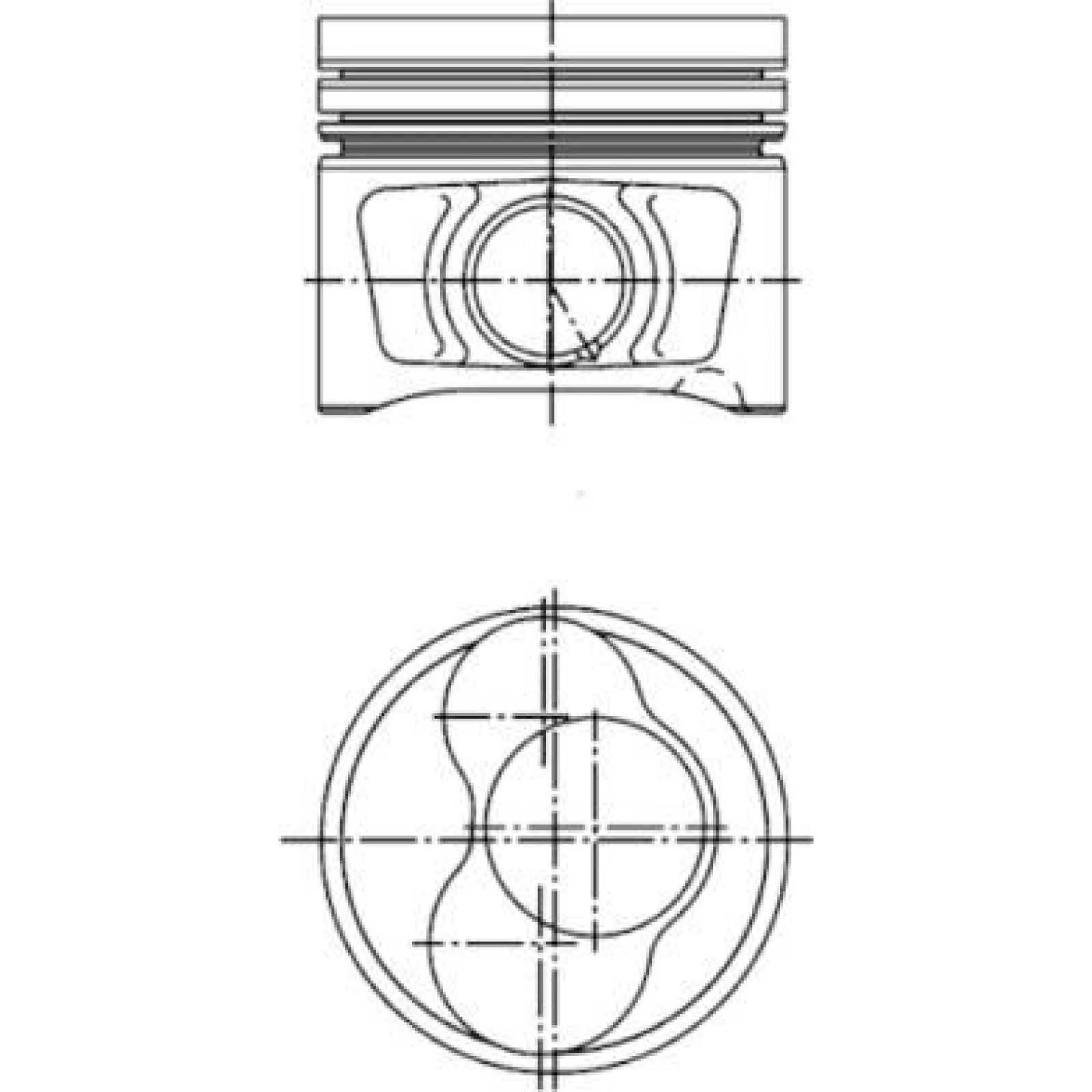Kolben 40409600