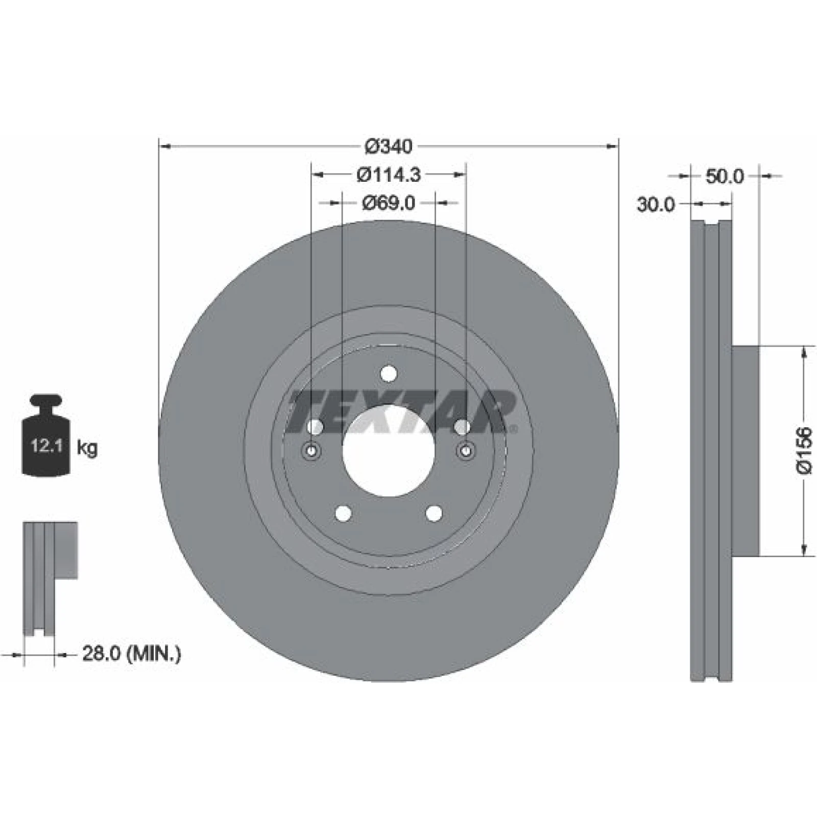 Bremsscheibe 92333403