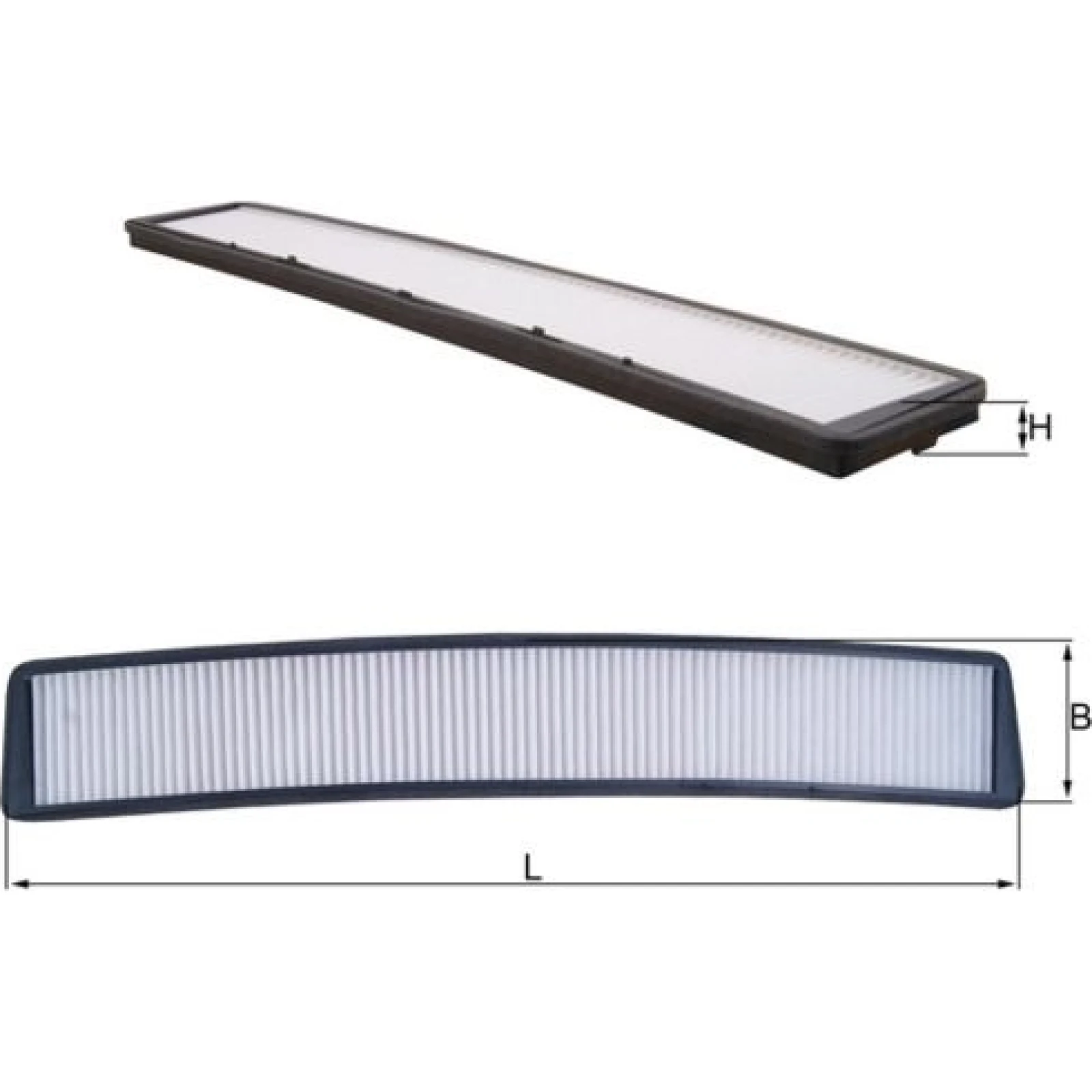 MAHLE Filter, Innenraumluft LA 102