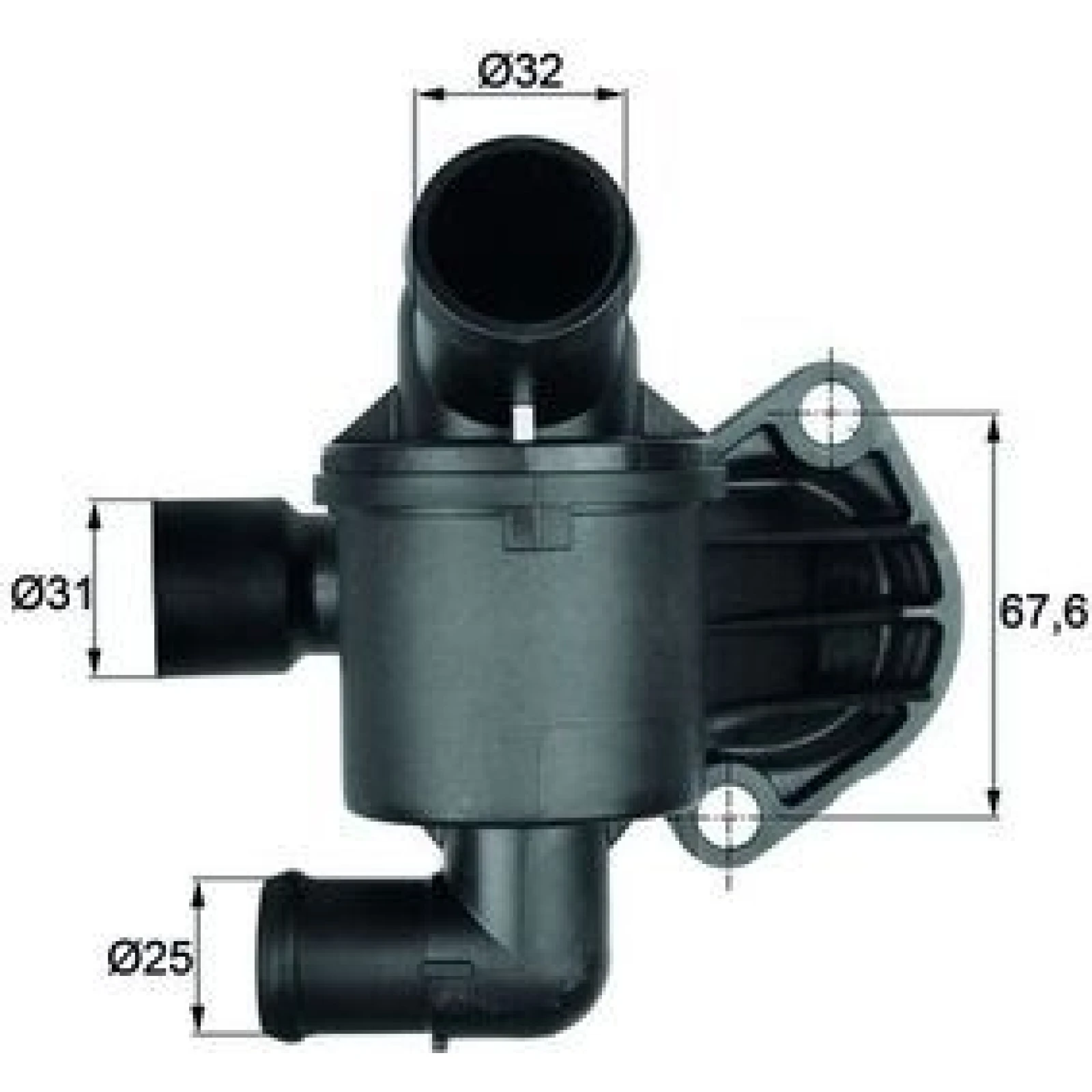 BEHR Thermostat, Kühlmittel TI 35 87