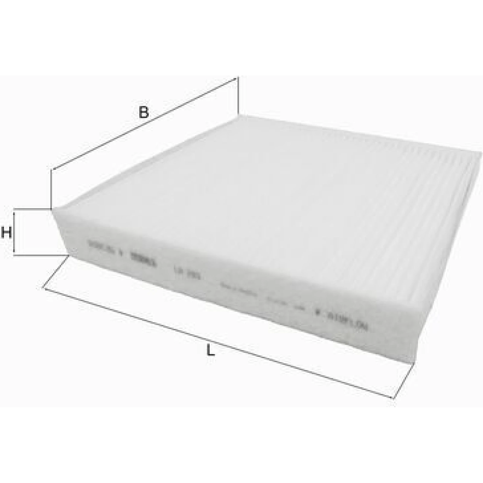 MAHLE Filter, Innenraumluft LA 293