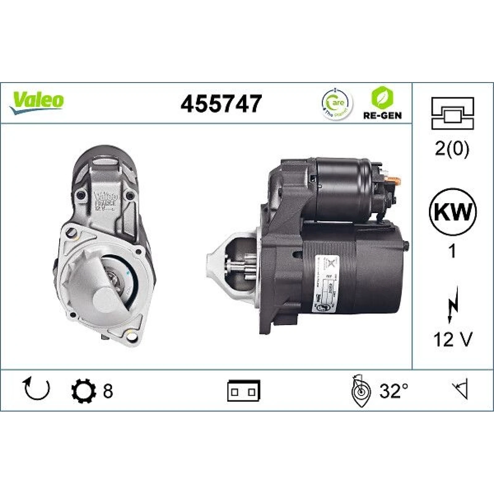 VALEO Anlasser 726151