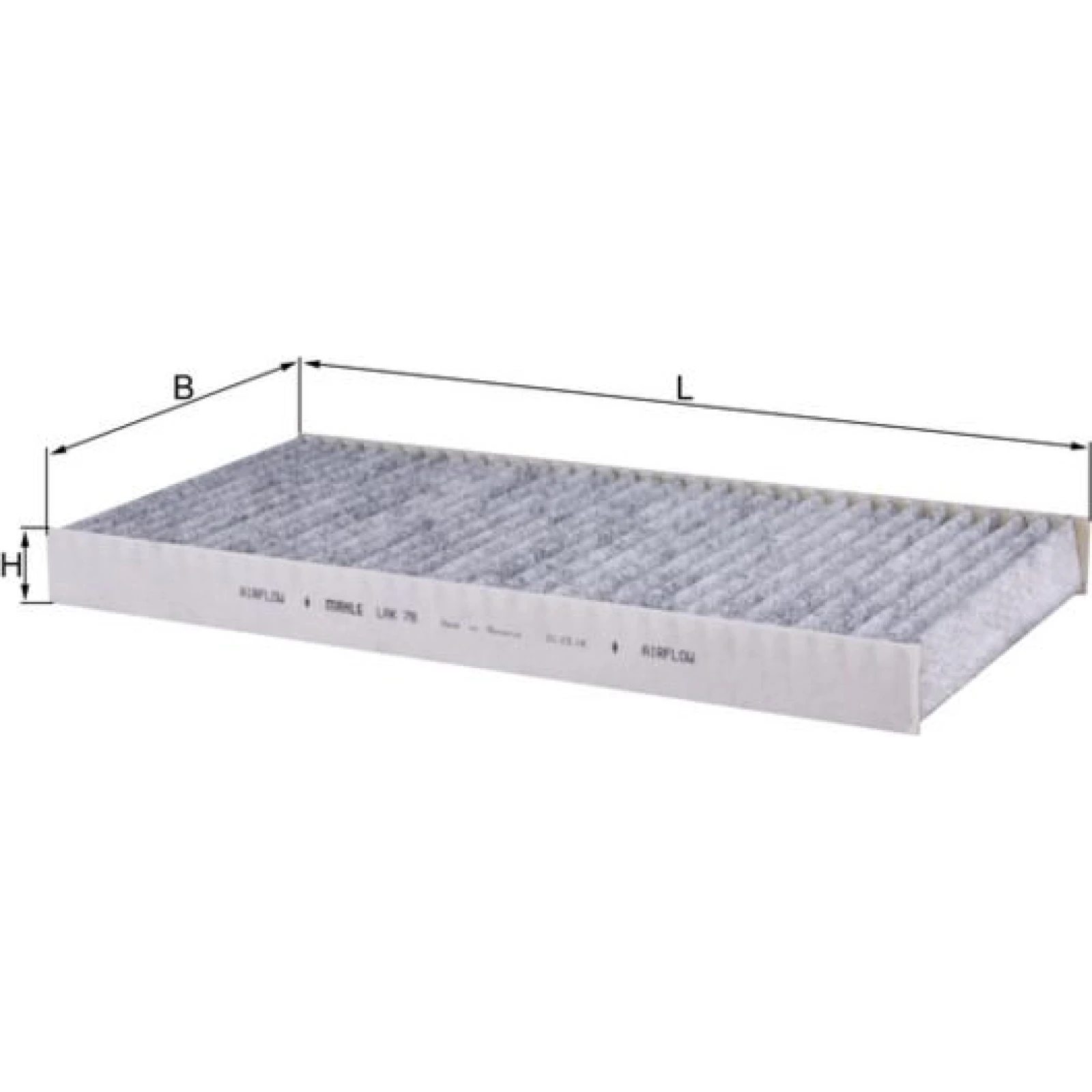 MAHLE Filter, Innenraumluft LAK 78