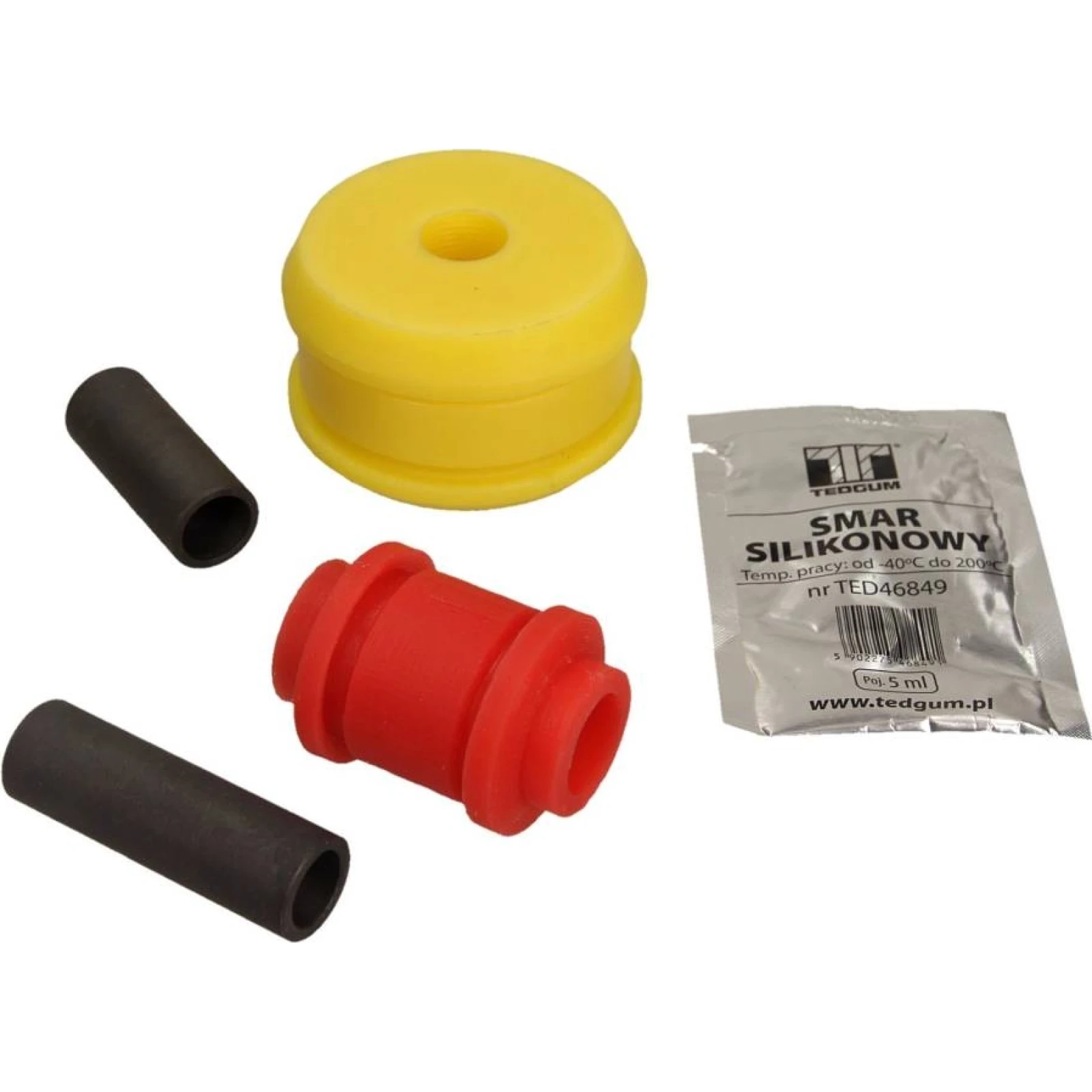 Lagerbuchse, Querlenker VW P. Golf4/A3 Zwei Buchsen Satz Poliurethan Zwei Buchsen, Vorne + Hinten TED61149