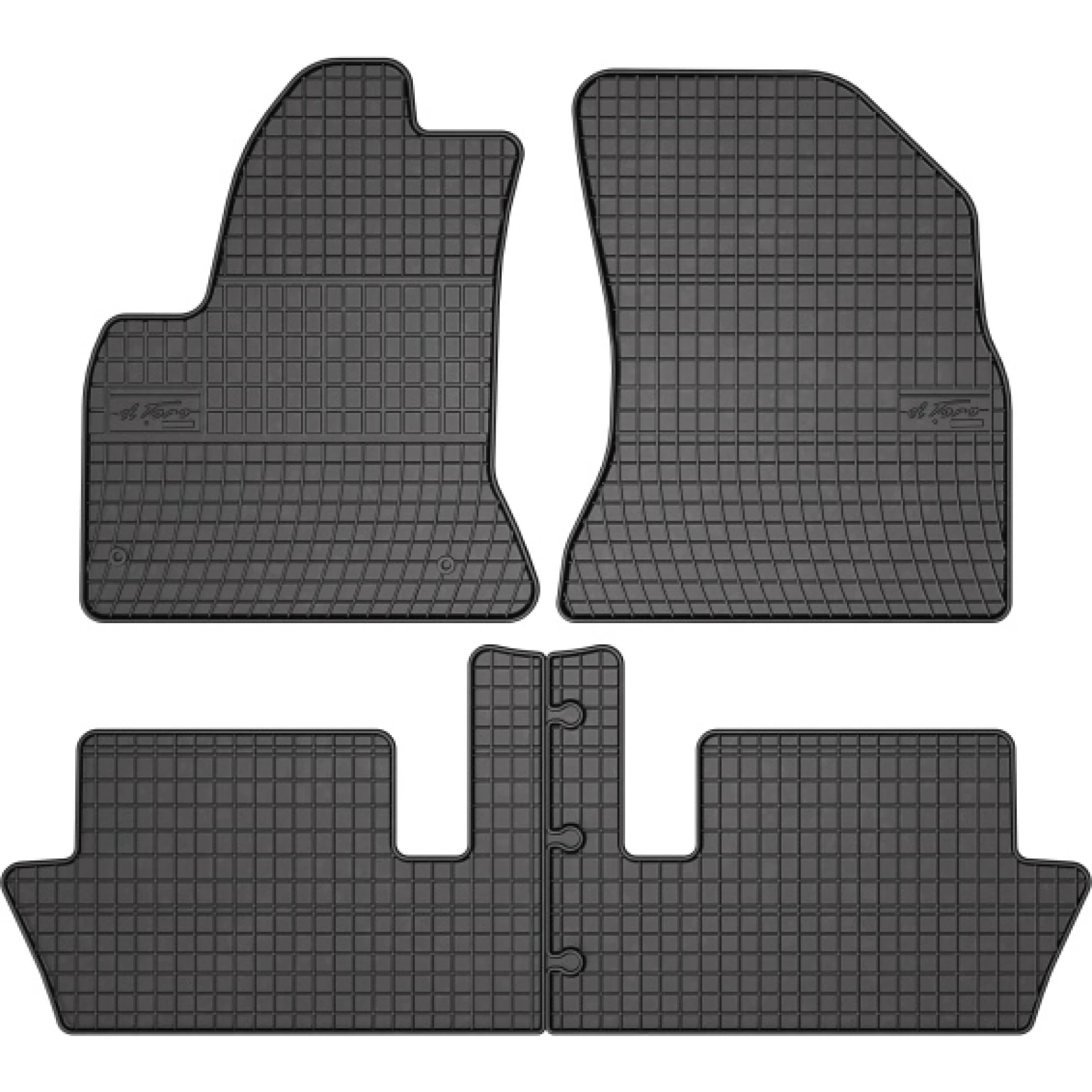 0636 FROGUM passgenaue Kofferraummatte / Gummimatte Citroën C4 Picasso 2006