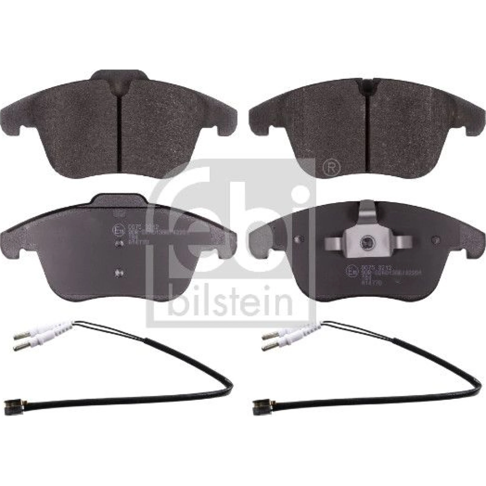 FEBI BILSTEIN Bremsbelagsatz, Scheibenbremse 116380
