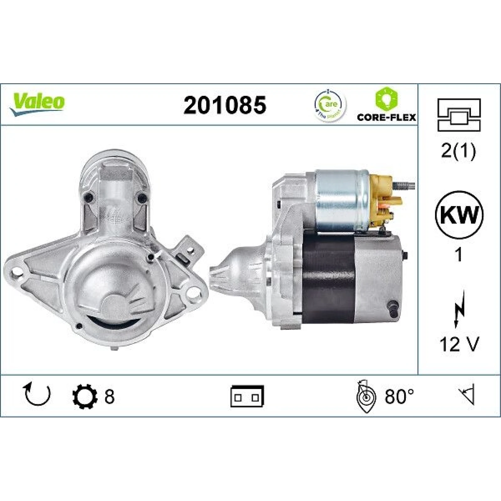 VALEO Anlasser 726091