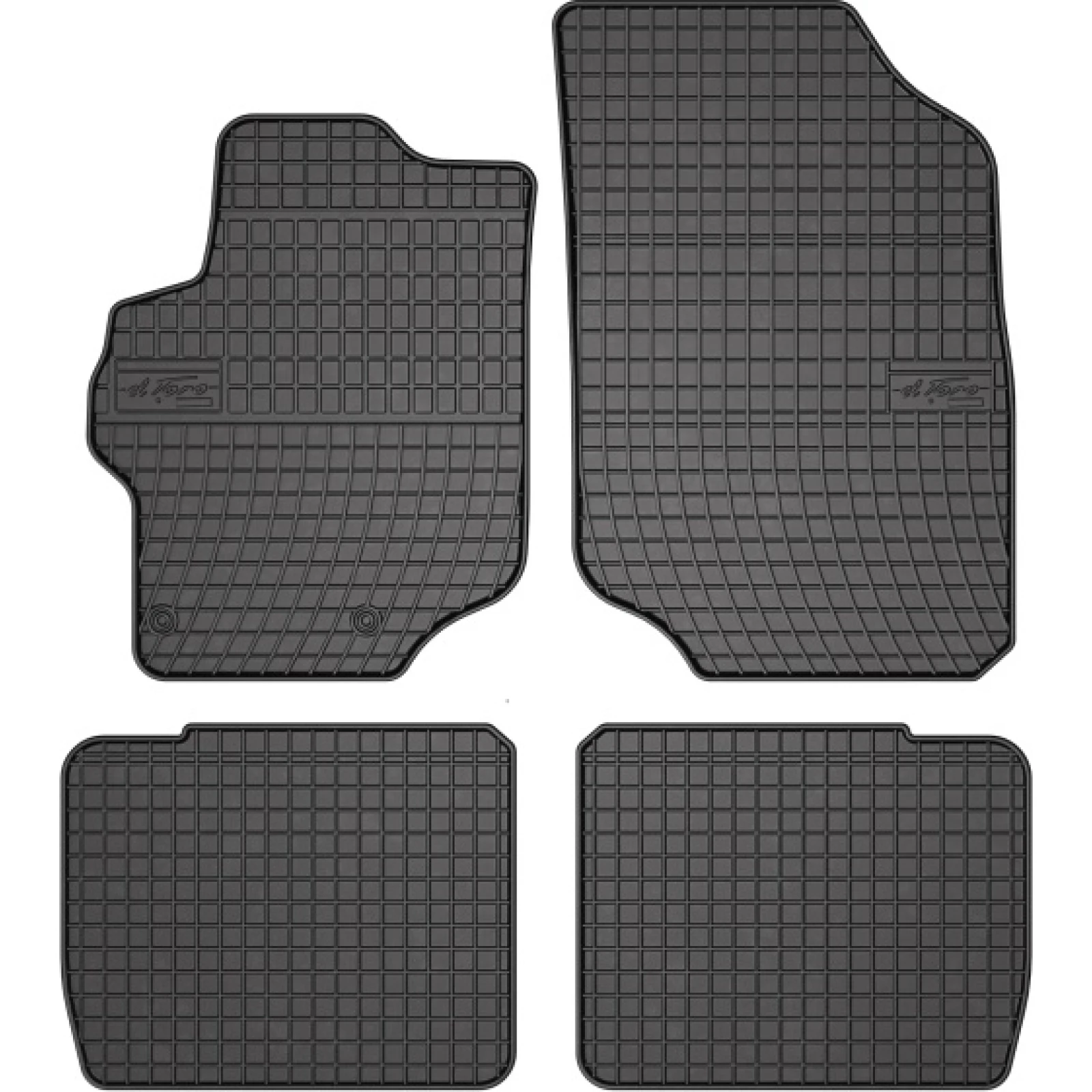 Passgenaue Kofferraummatte Gummimatten Citroen C-Elysee 2012-/ Peugeot 301 2012 0643