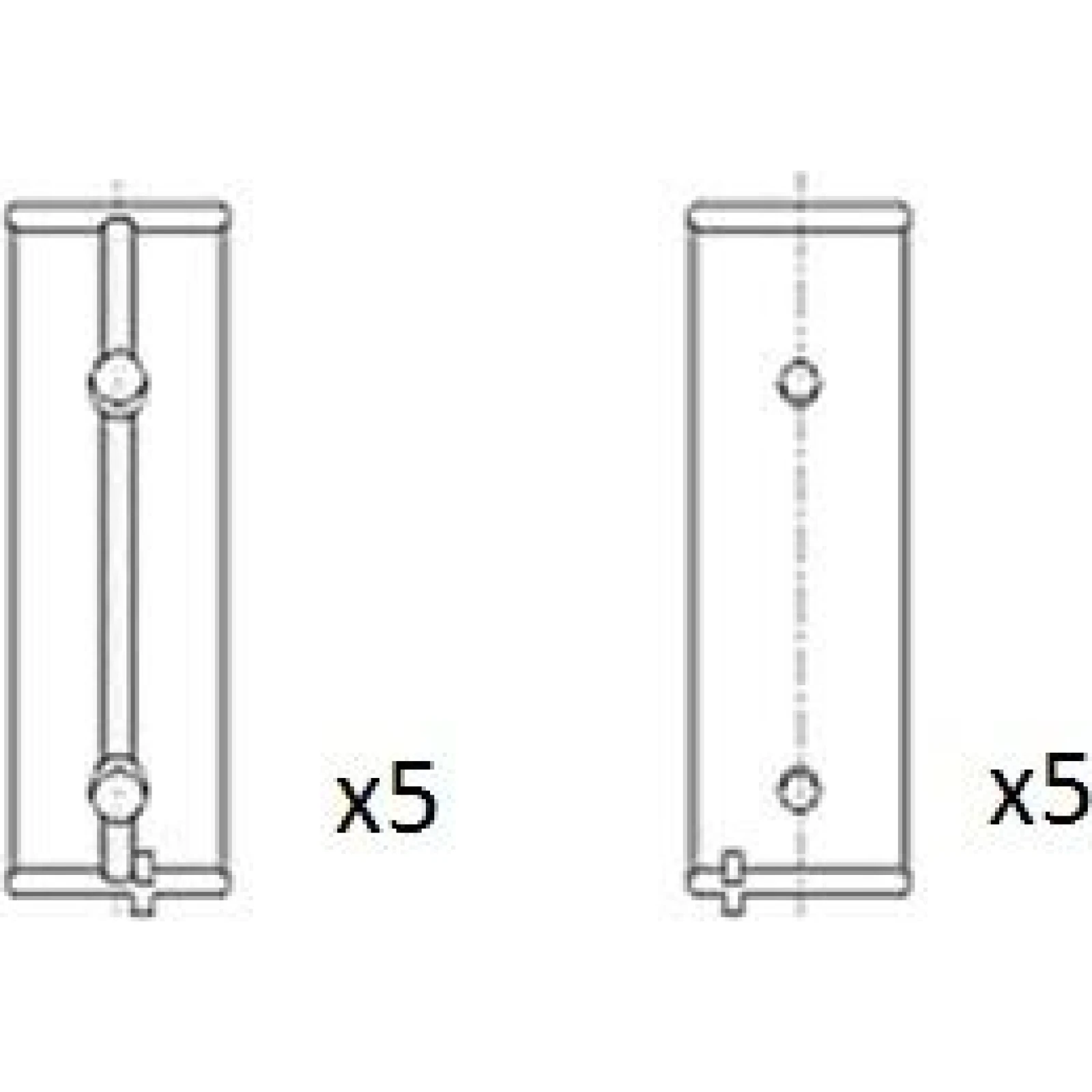 FAI AutoParts Kurbelwellenlager BM1042-STD