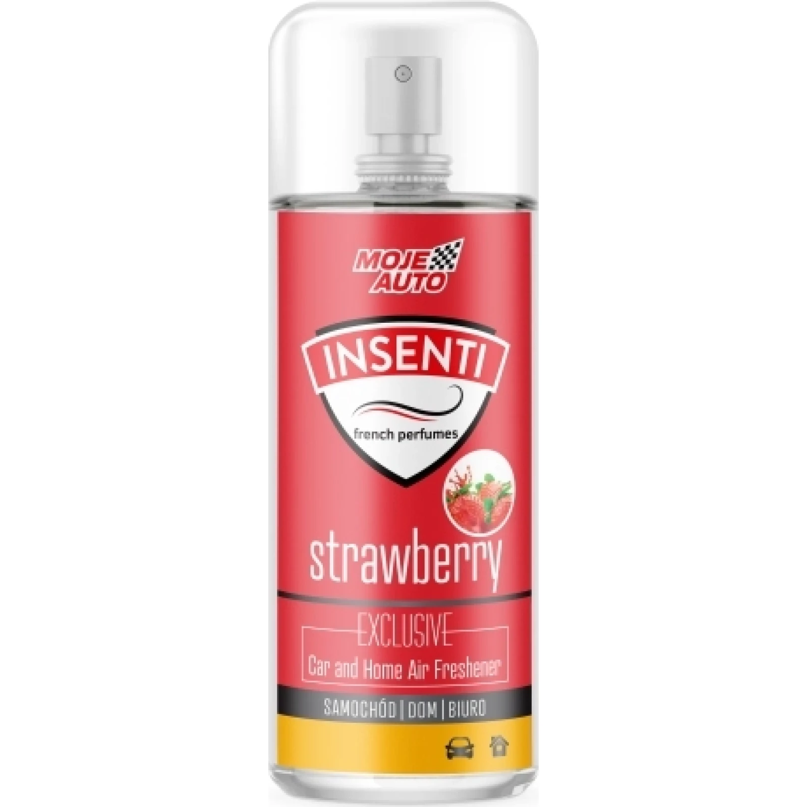 MOJE AUTO AMT15-174 Insenti Lufterfrischer Spray 50 ml – Erdbeere