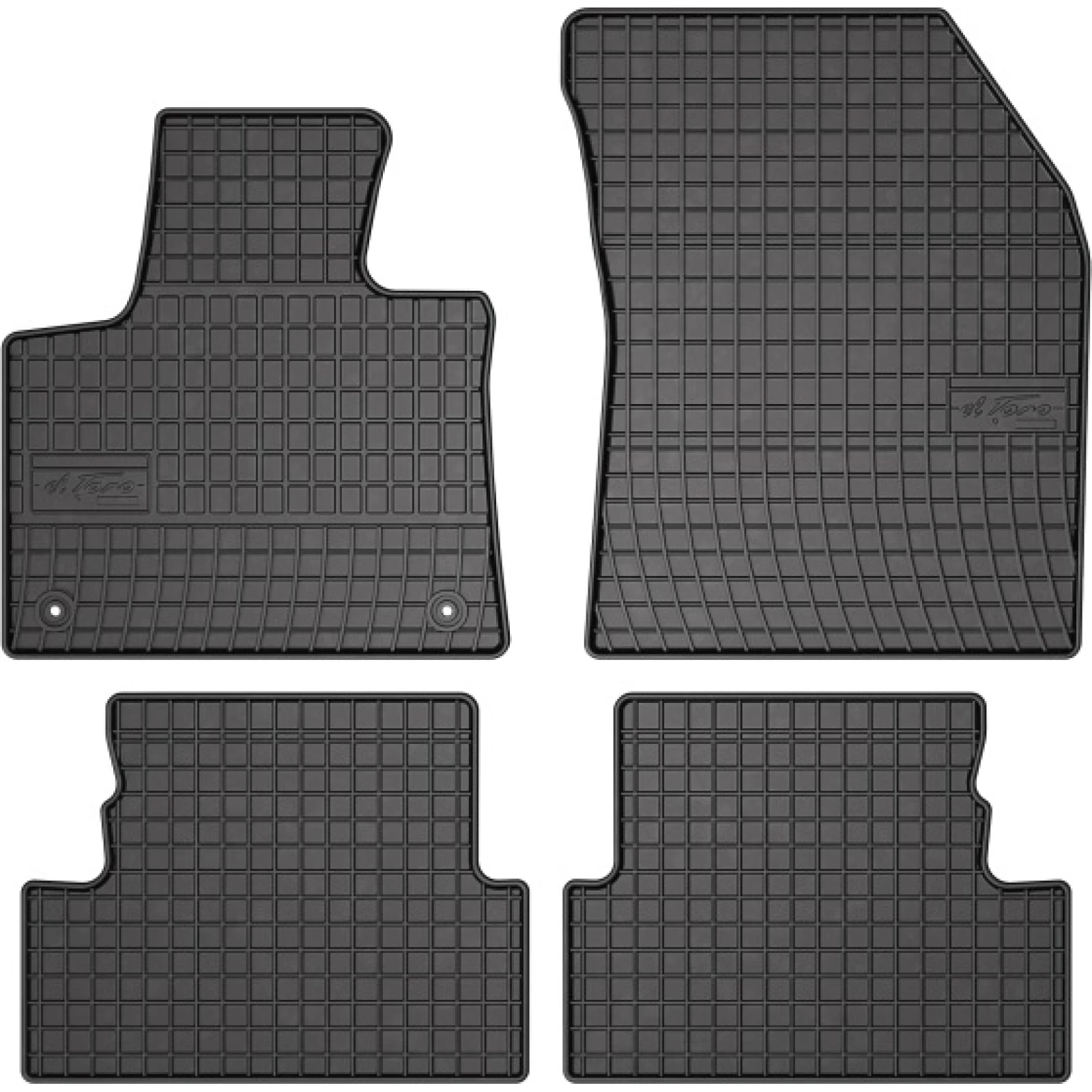 Passgenaue Kofferraummatte Gummimatten Peugeot 3008 Ii 2016 547631