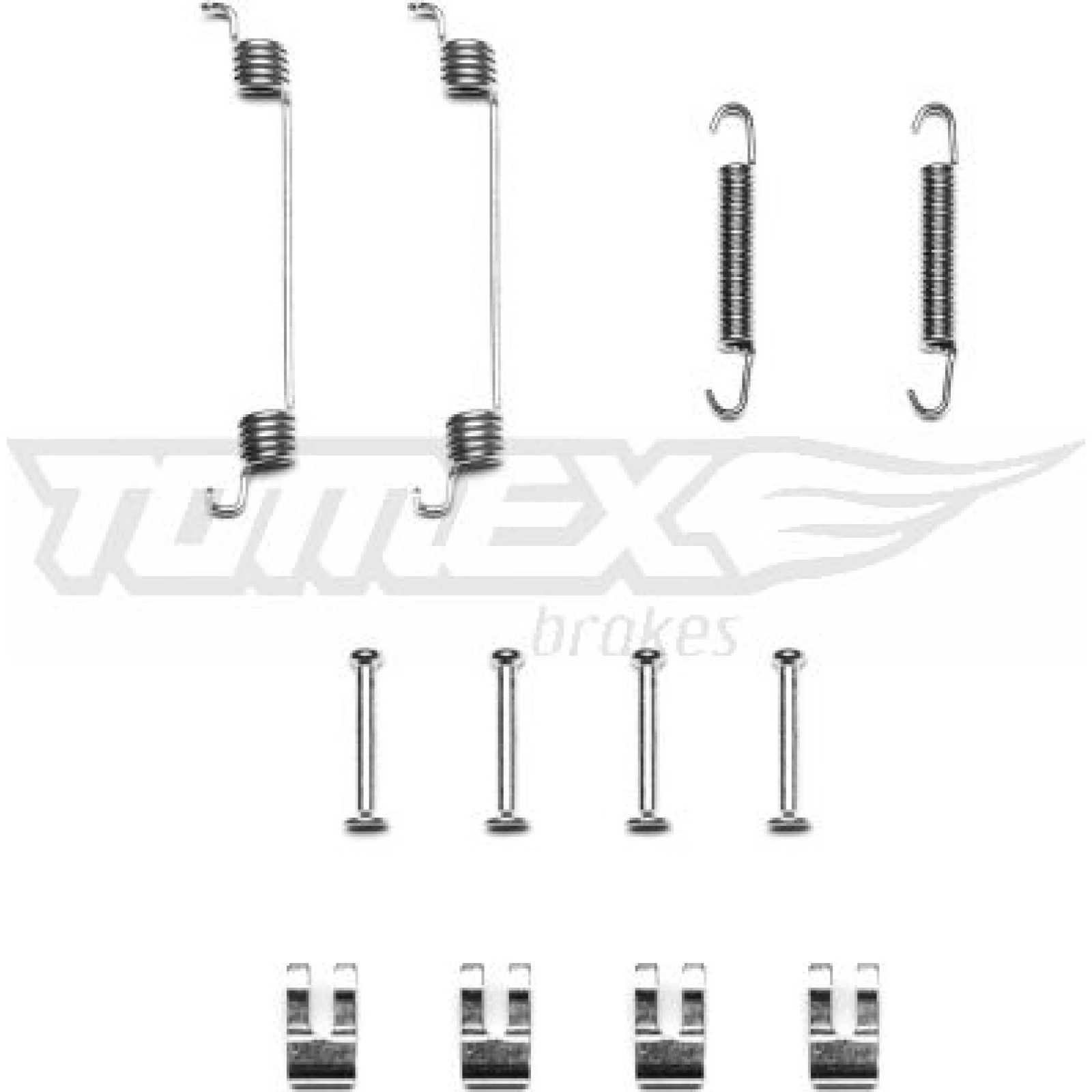 TOMEX brakes Zubehörsatz, Bremsbacken TX 40-58