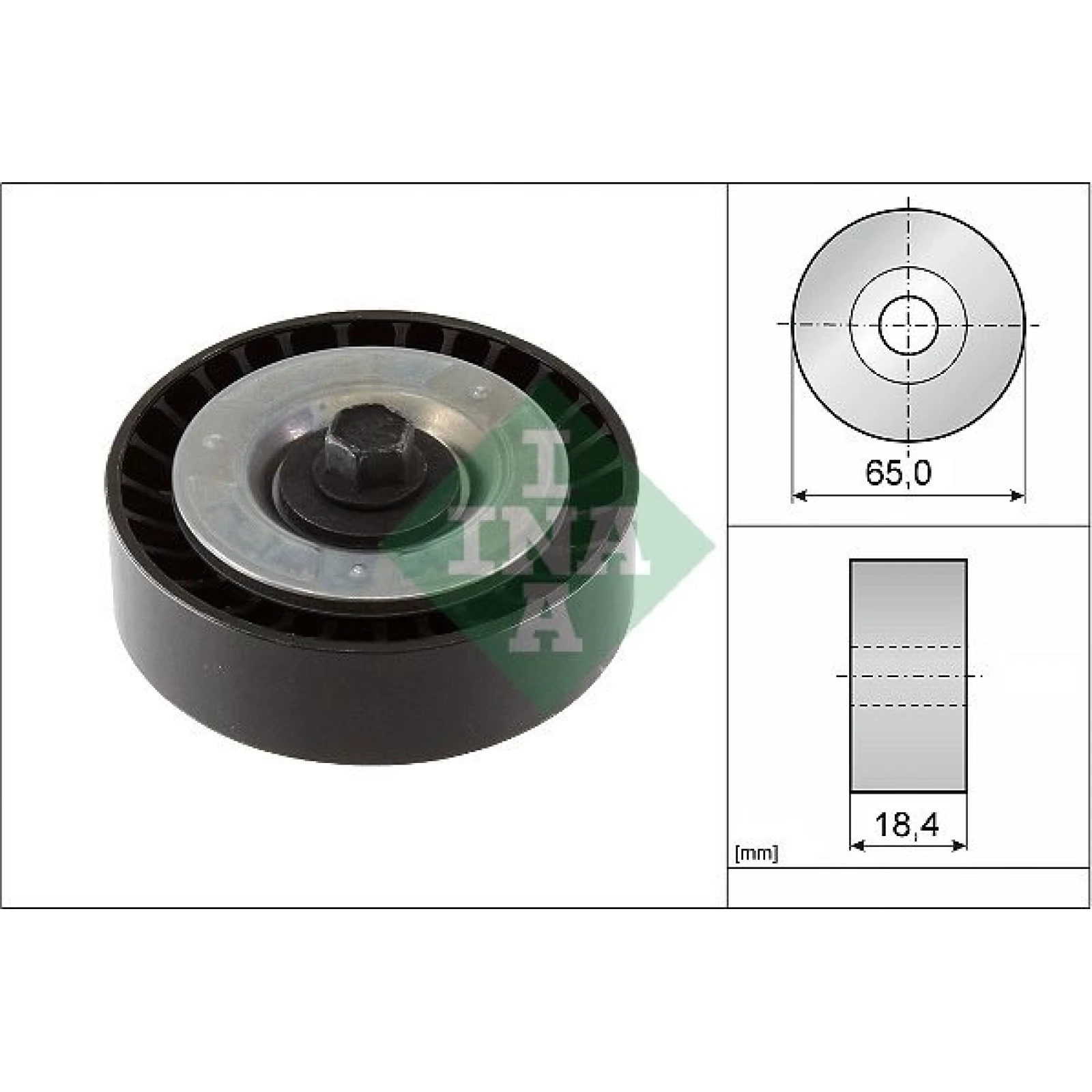 Umlenk-/Führungsrolle, Keilrippenriemen 532 0928 10
