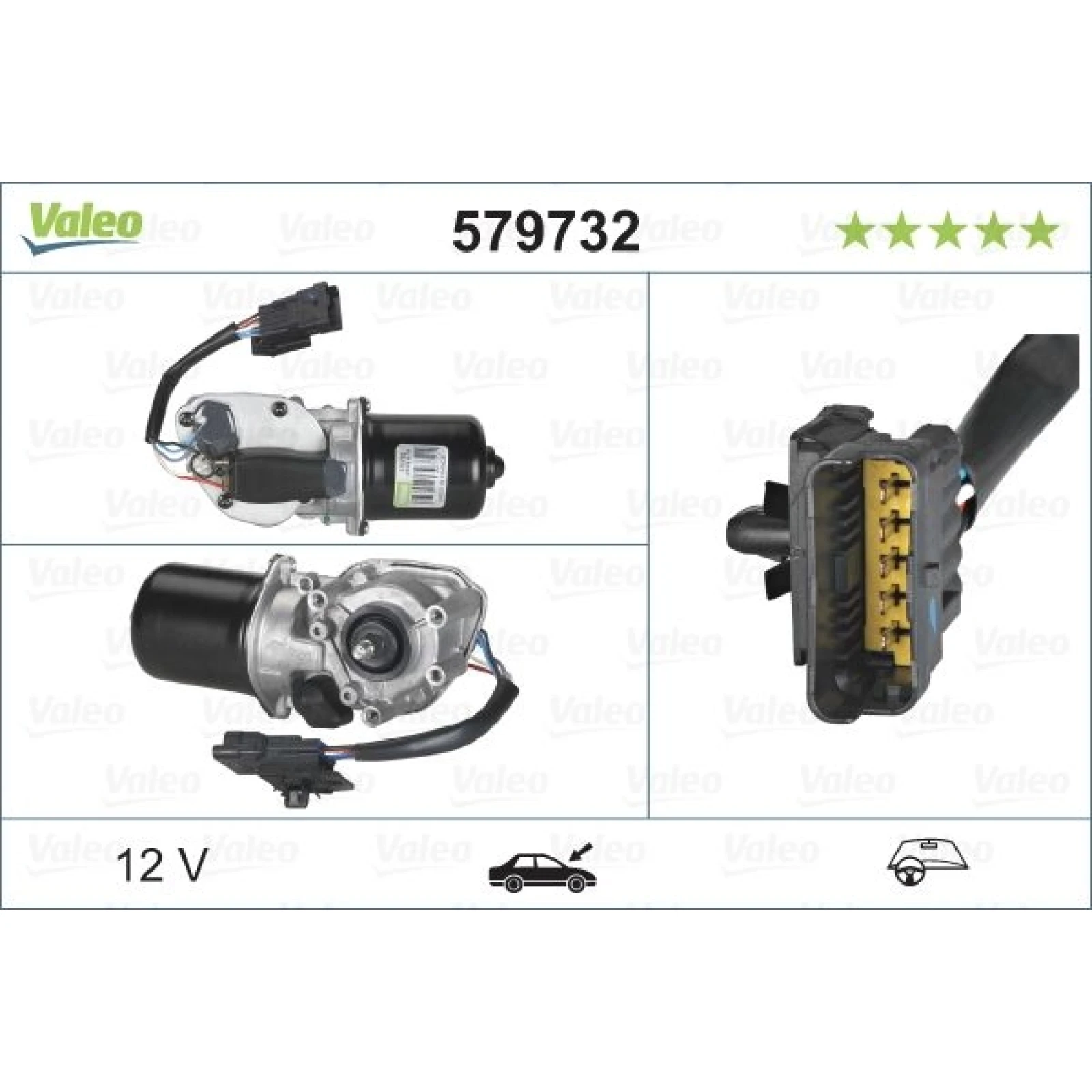 Valeo Wischermotor 579732