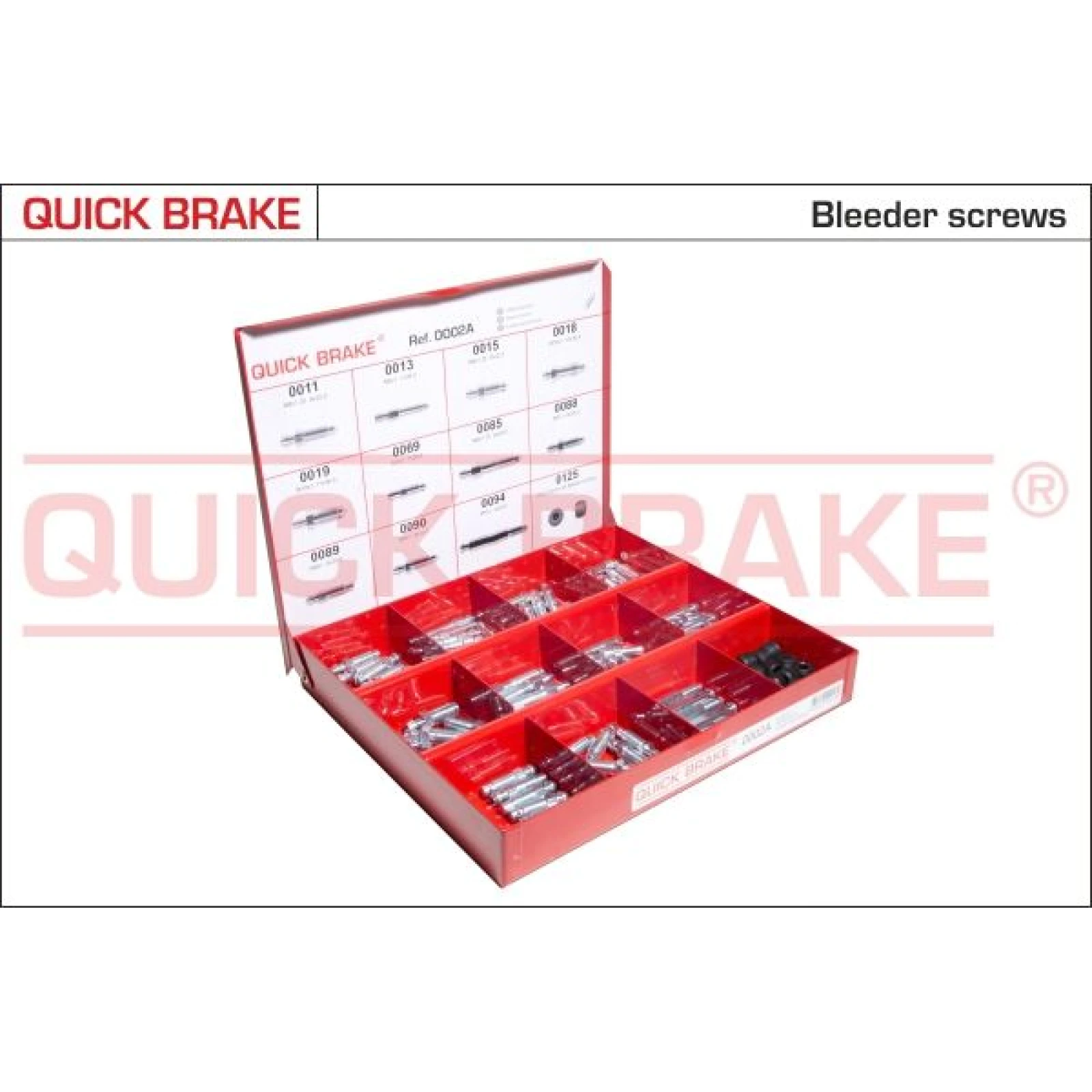 Quick Brake Entlüfterschrauben-Sortiment 0002A