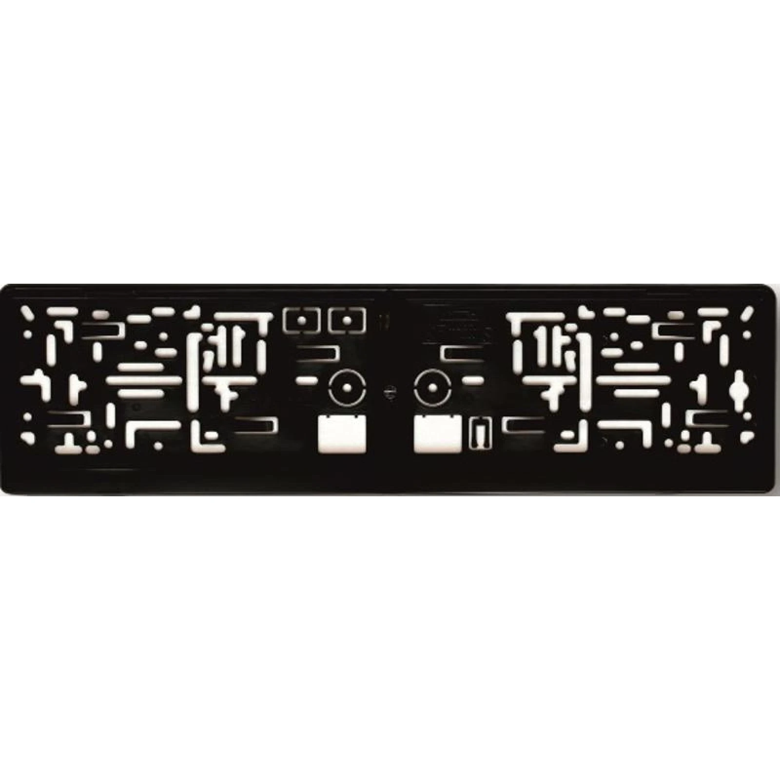 Kennzeichenhalter EASY CLICK Classic Auto 1-zeilig 11050