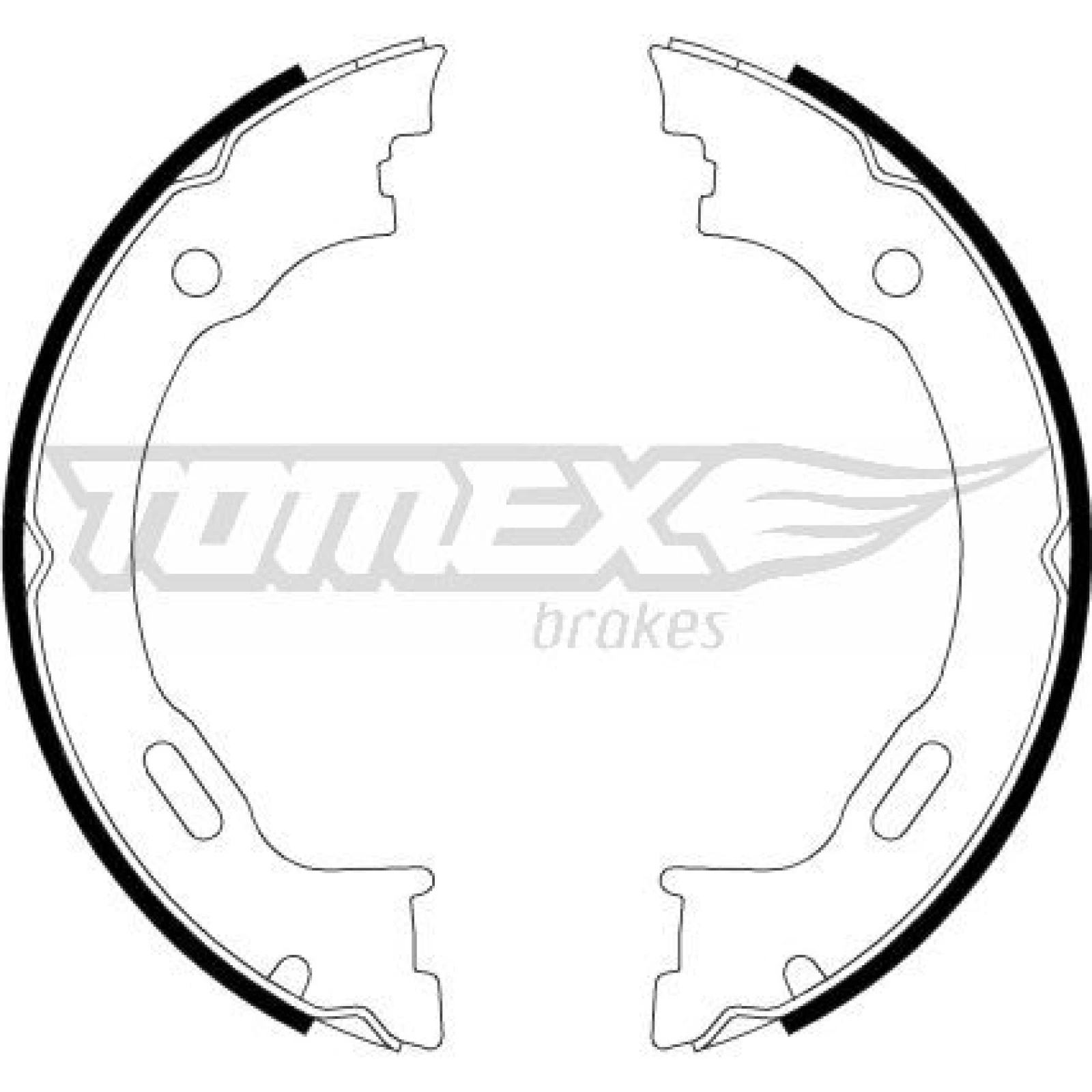 TOMEX brakes Bremsbackensatz TX 22-27