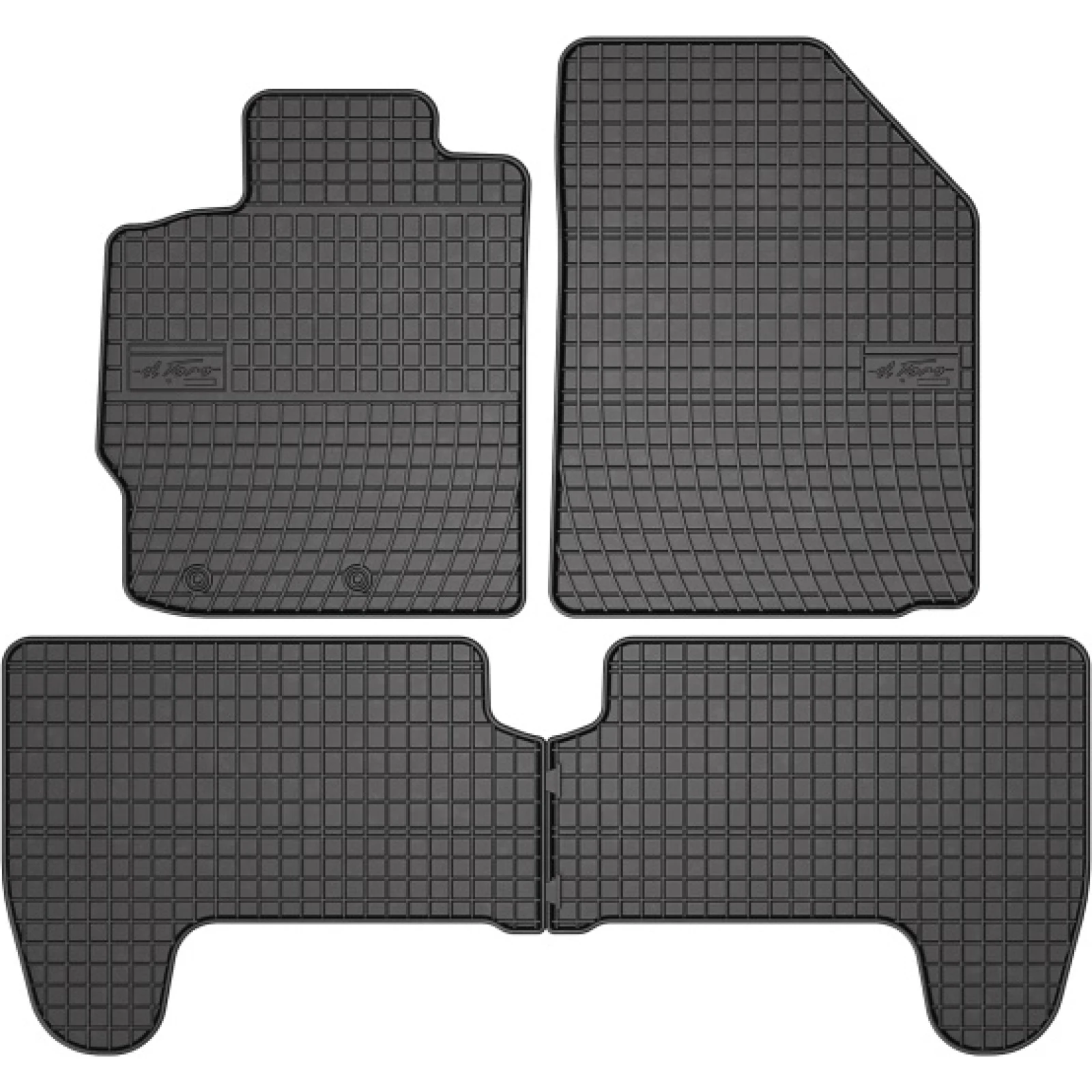 Passgenaue Kofferraummatte Gummimatten Toyota Yaris Ii 2006-2011 0803