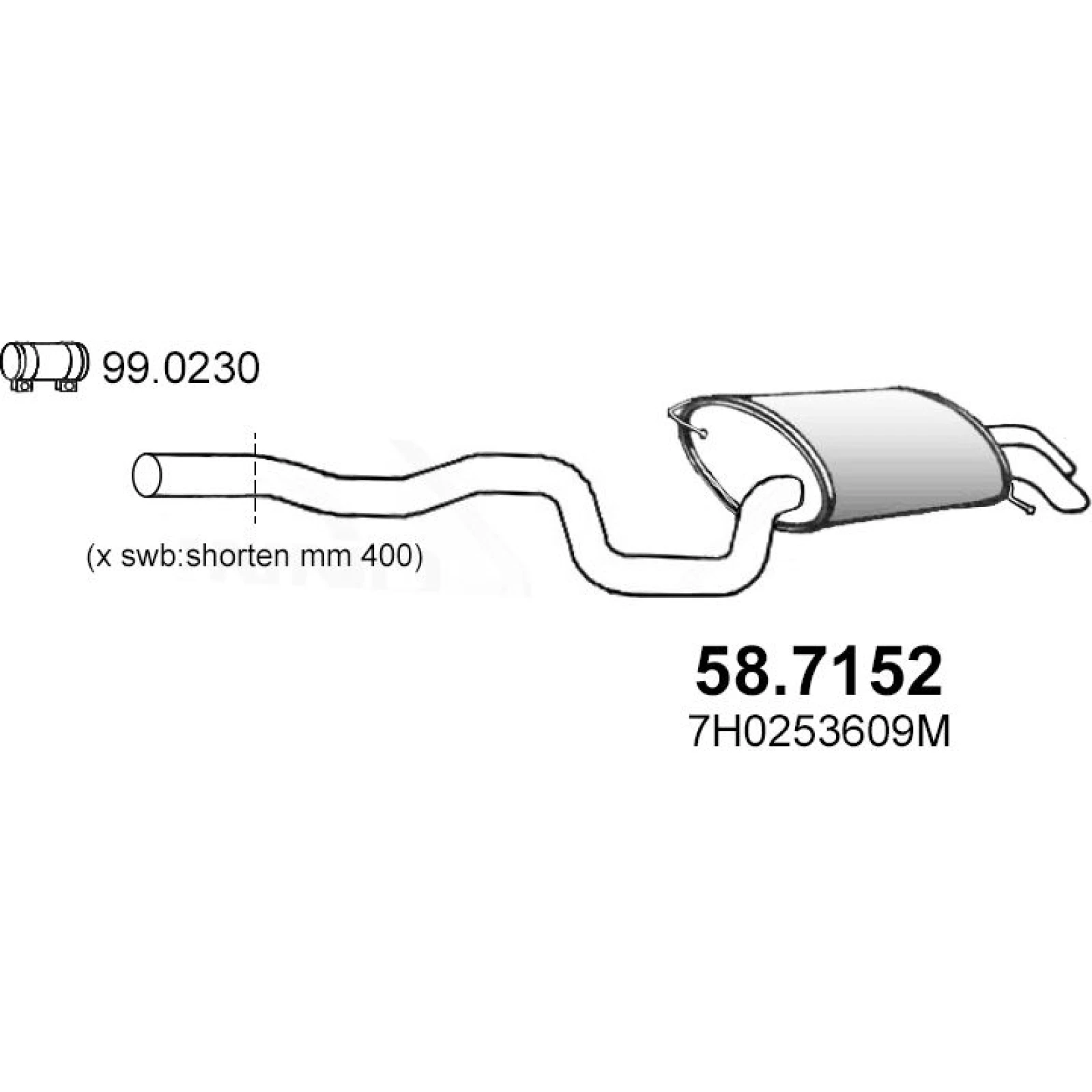 Auspuff-Endtopf 58.7152