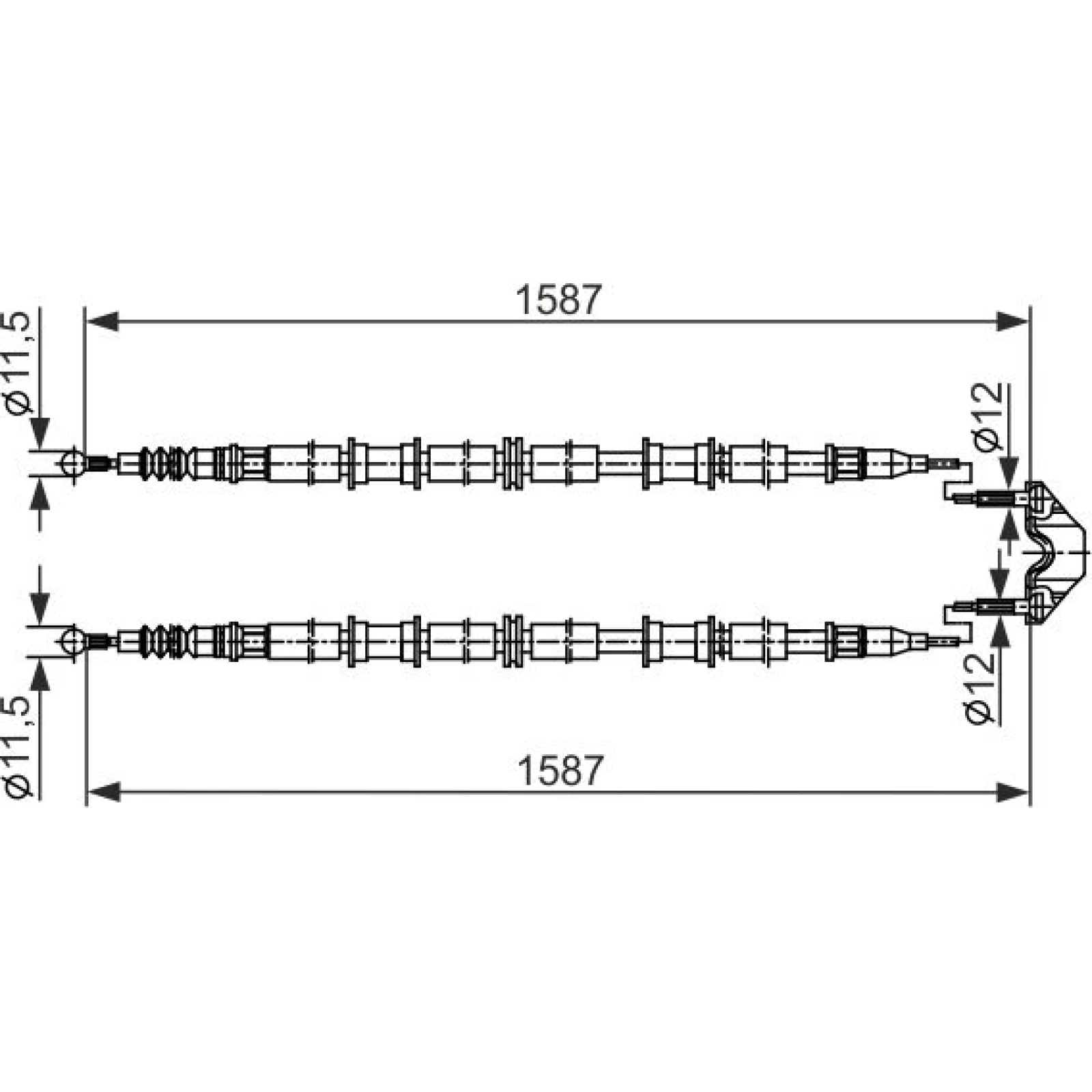 Handbremsseil 1987482537